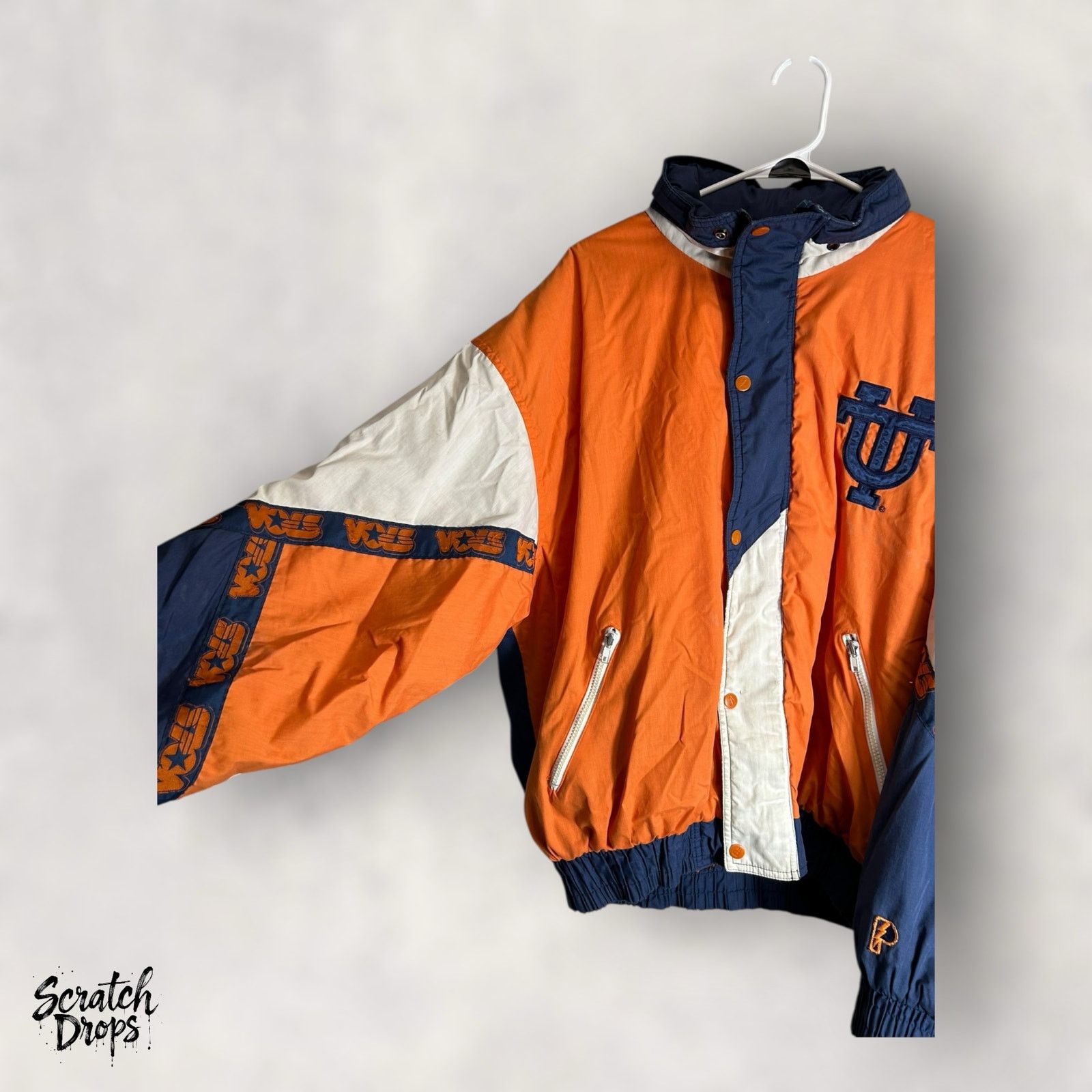 Pro Player VTG Tennessee Vols Pro Player Jacket XL Colorblock 90s Size US XL / EU 56 / 4 - 6 Thumbnail