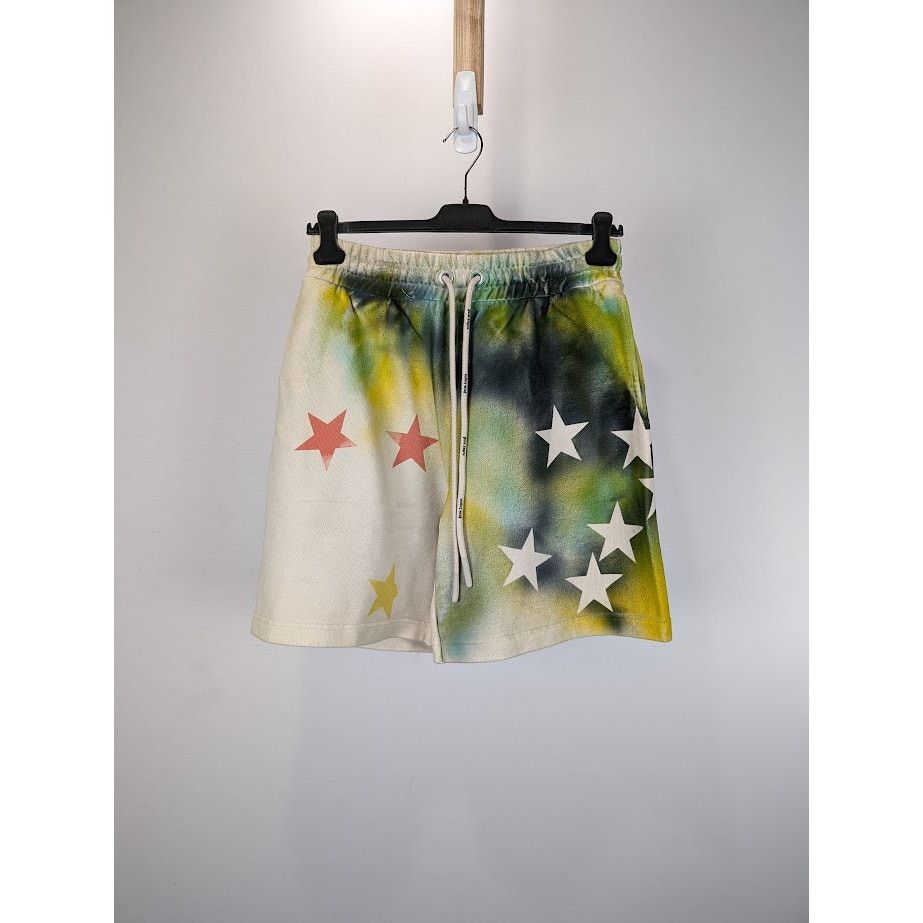 o1rshd1 Q: 2 / Sprayed Stars Vint Sweat Short in Multicolor