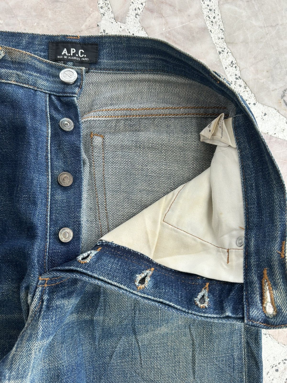 A.P.C. A.P.C Selvedge Japan Denim Size US 28 / EU 44 - 10 Thumbnail