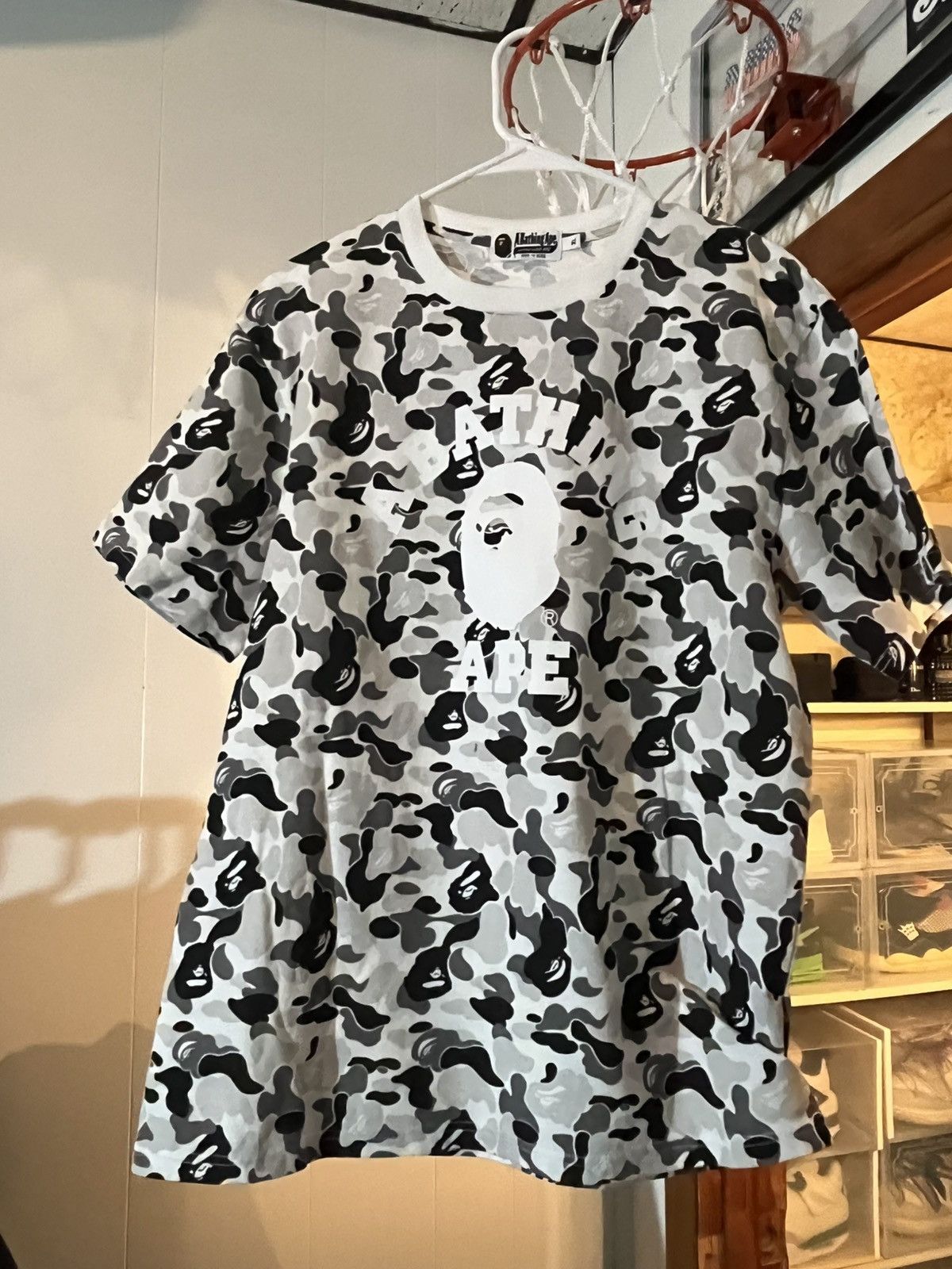 Bape BAPE College Camo T-Shirt Size US XL / EU 56 / 4 - 7 Thumbnail