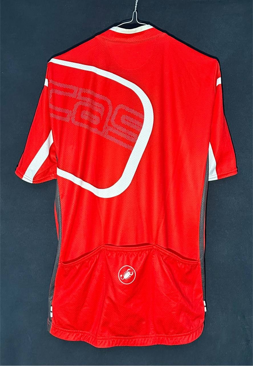 Other Castelli Cycling Jersey shirt Short Sleeve Full Zip big Logo Size US M / EU 48-50 / 2 - 2 Thumbnail