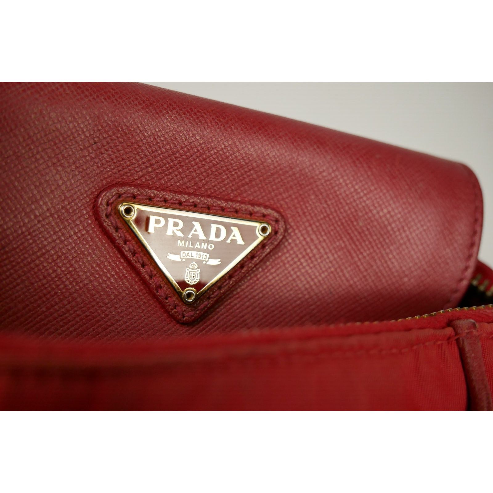 Prada Saffiano Nylon Chain Crossbody Bag Size ONE SIZE - 11 Thumbnail