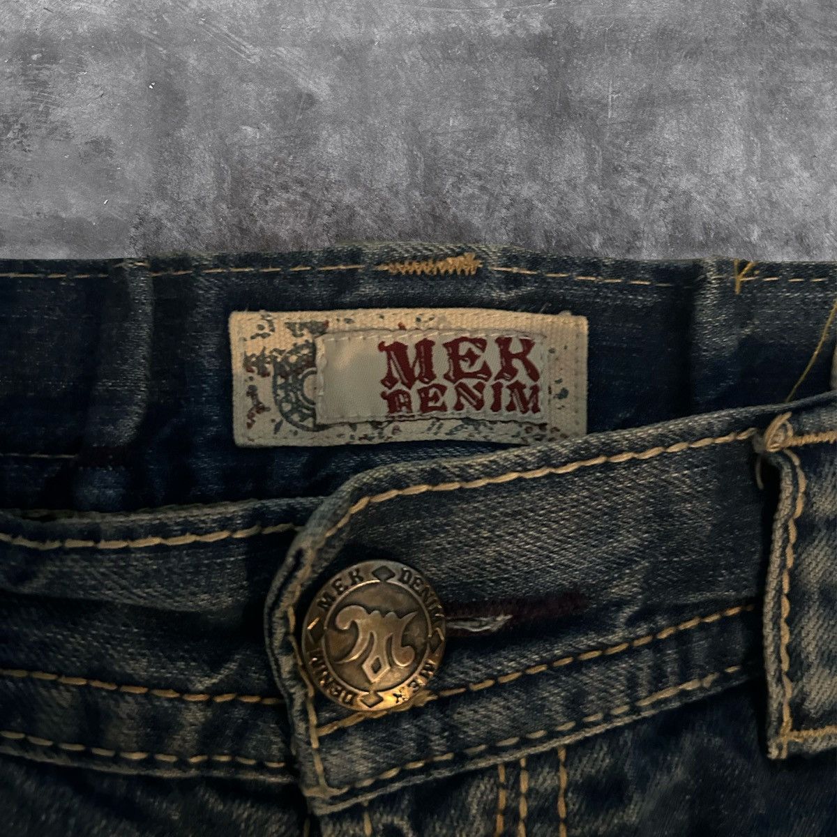 Mek Denim Mek Bootcut Distressed Denim Size US 36 / EU 52 - 4 Thumbnail