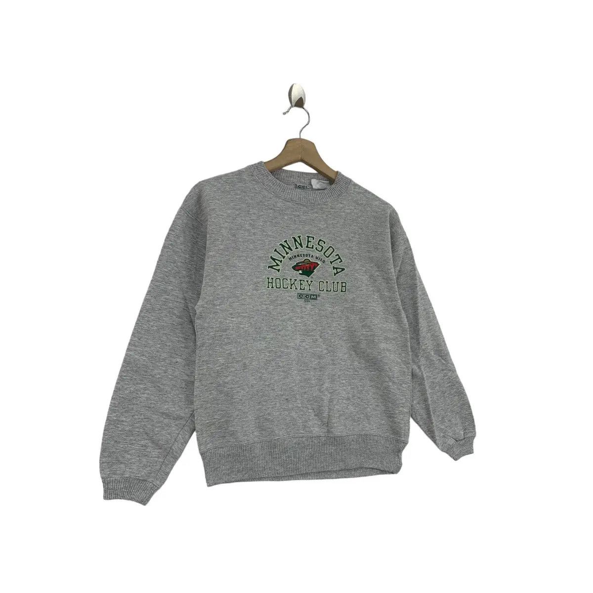 Vintage Vintage MINNESOTA WILD CCM Hockey Club NHL Sweatshirt Size M / US 6-8 / IT 42-44 - 4 Thumbnail