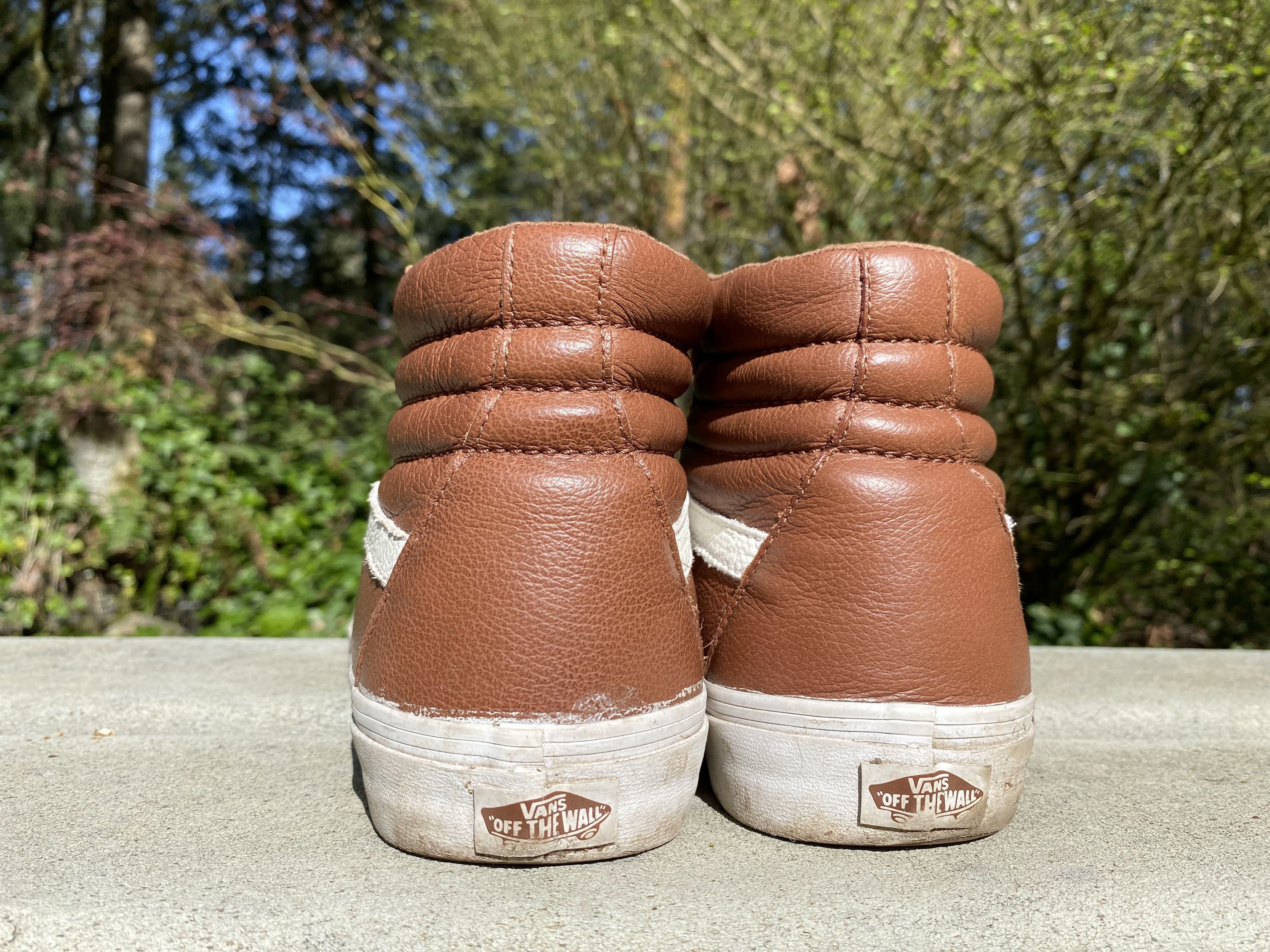 Vans High-top leather Vans Size US 9.5 / EU 42-43 - 2 Thumbnail
