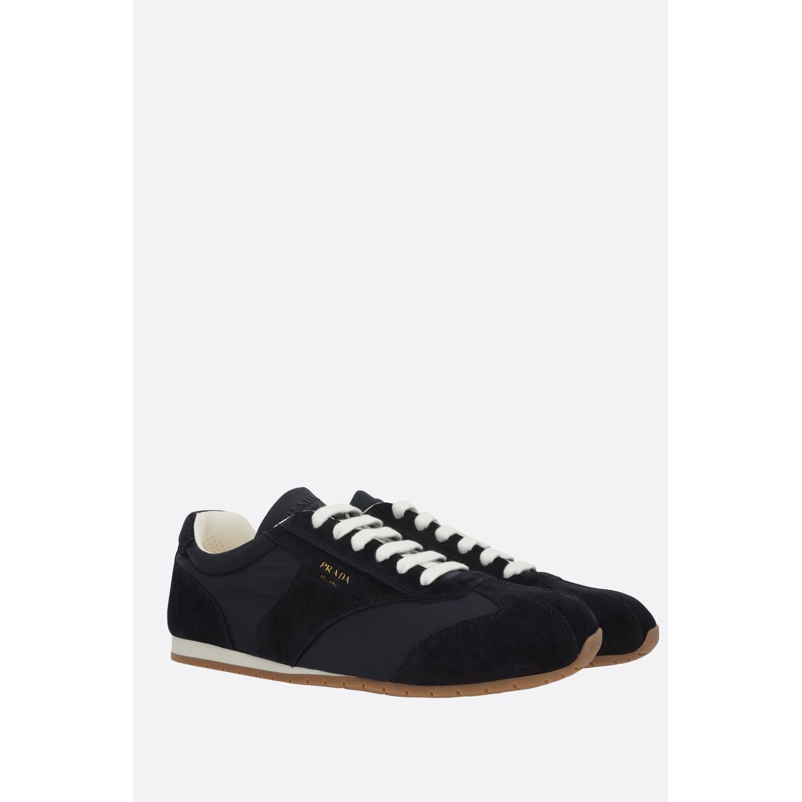 Prada PRADA Blue Re-Nylon/Suede Sneakers New & Authentic (Men's si Size US 10 / EU 43 - 2 Thumbnail