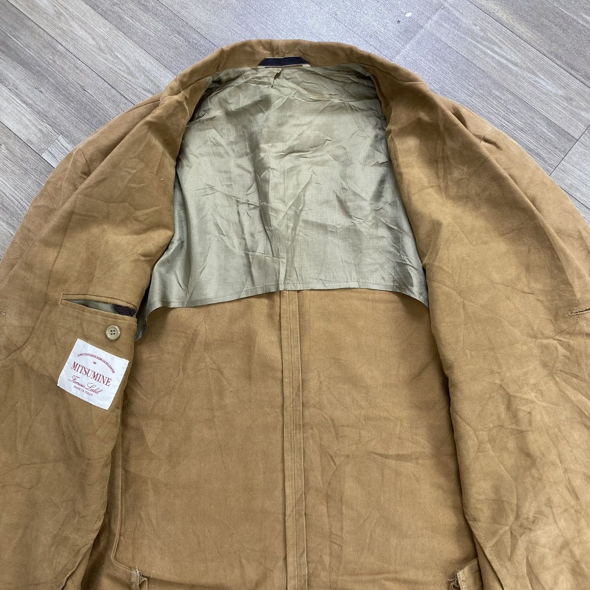 Japanese Brand Vintage Mitsumine Japanese Designer Blazer Jacket Size US M / EU 48-50 / 2 - 8 Thumbnail