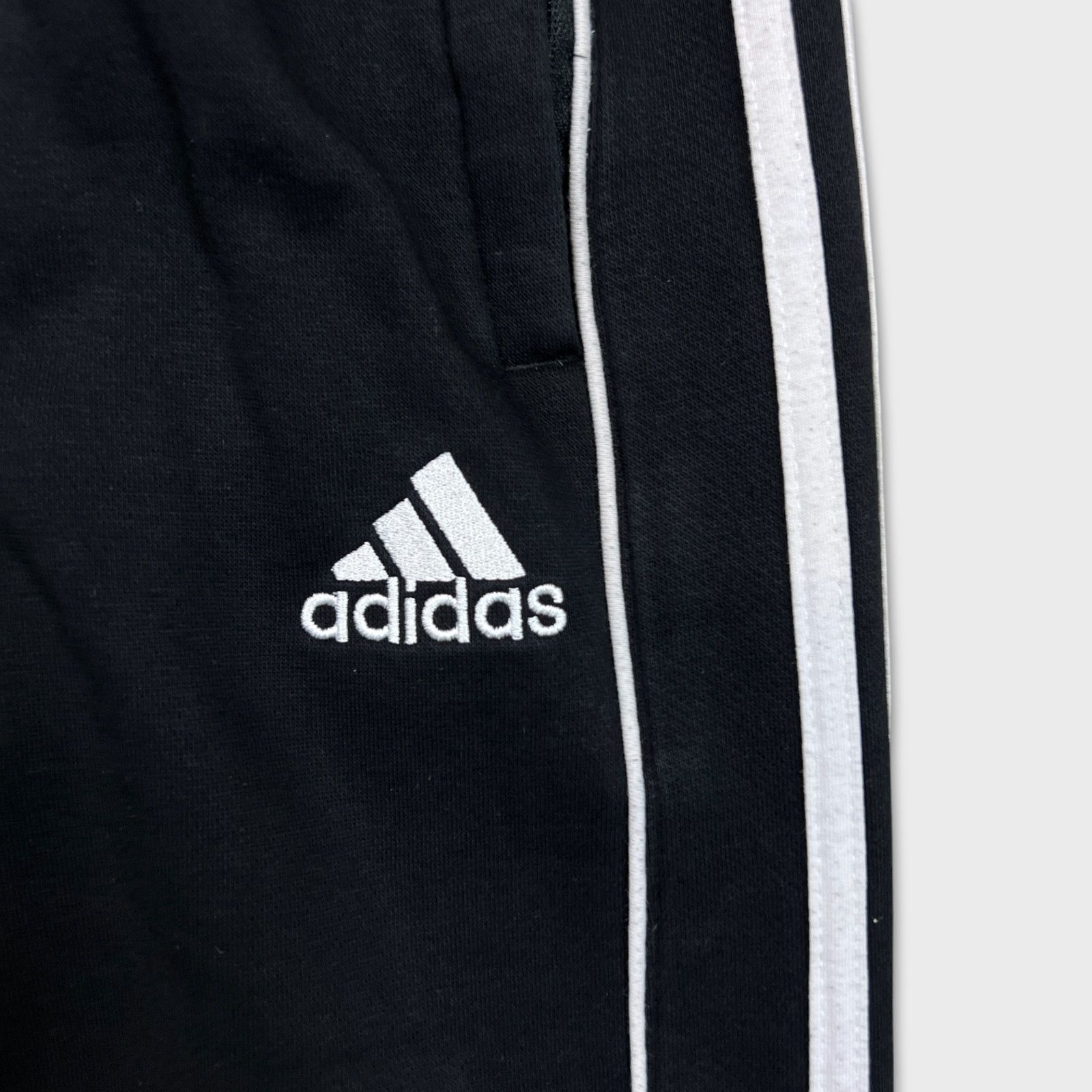 Adidas × Vintage Adidas Sweatpants Essentials Stripes Athletic Fleece Jogger Size US 29 - 3 Thumbnail