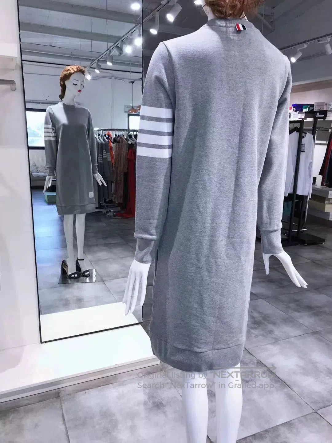Thom Browne thom browne grey sweatshirt dress. Size US M / EU 48-50 / 2 - 3 Thumbnail