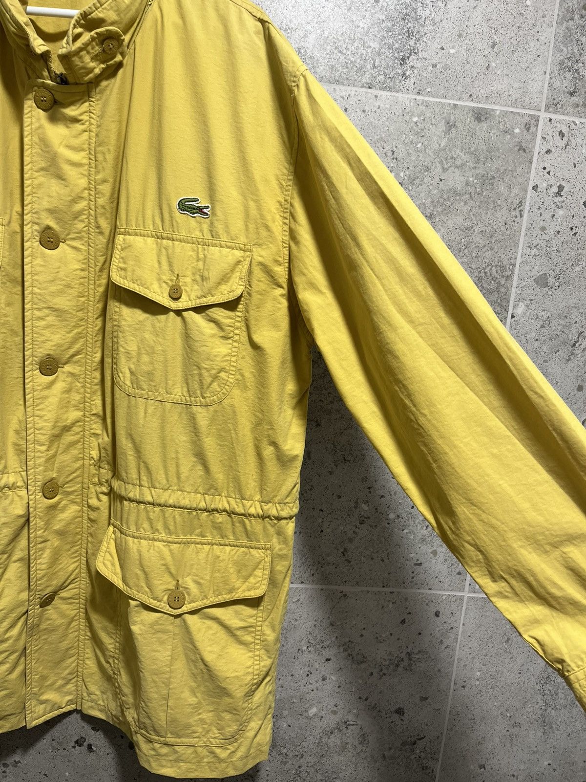 Lacoste × Vintage Lacoste Jacket Yellow Cotton Design Size 5 Size US XL / EU 56 / 4 - 7 Thumbnail