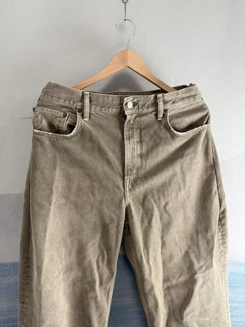 Acne Studios acne studios Khaki made old bell bottoms 2502-Nextarrow Size US 32 / EU 48 - 2 Thumbnail