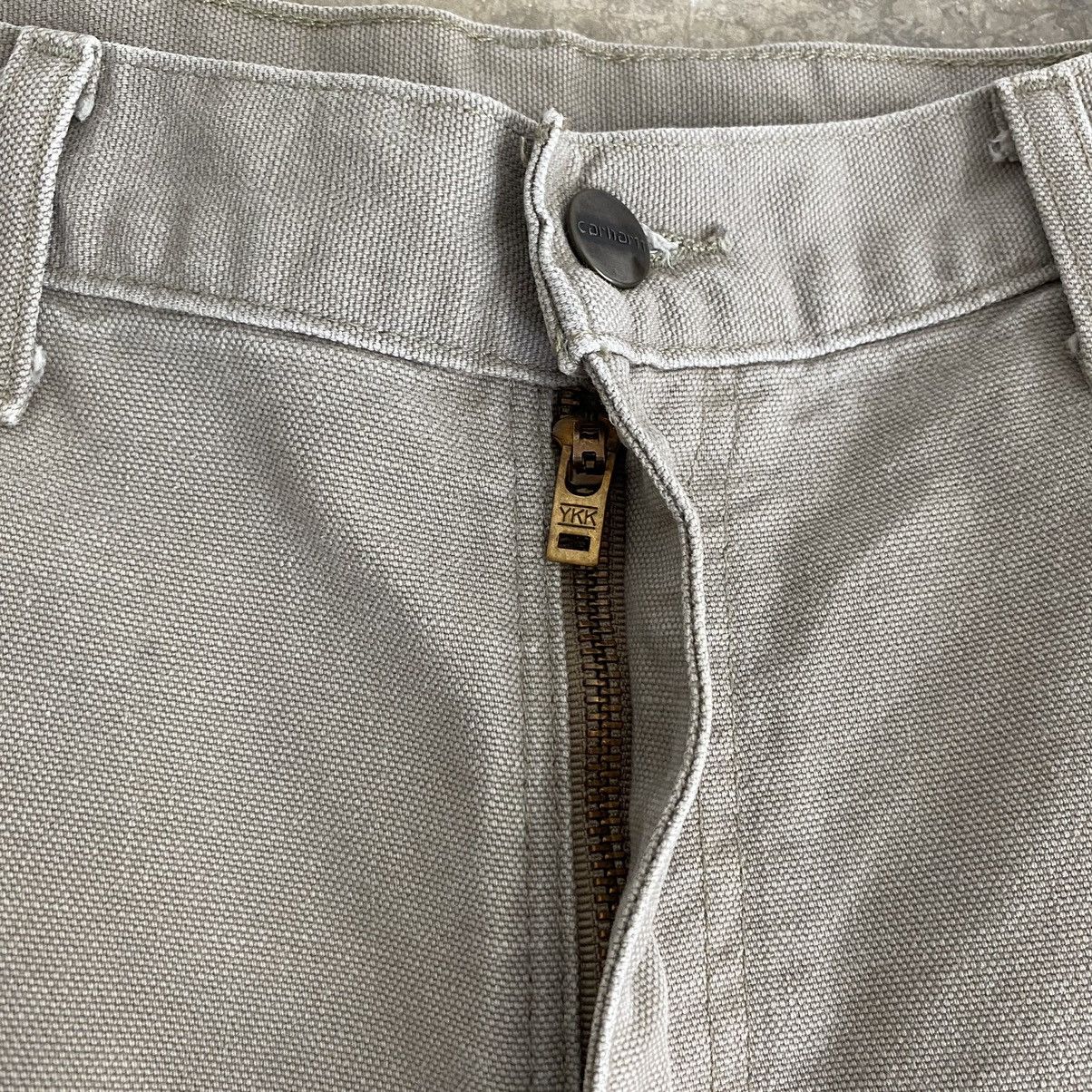 Carhartt × Vintage Vintage Carhartt Desert Grey Carpenter Workwear Pants Size US 33 - 11 Thumbnail