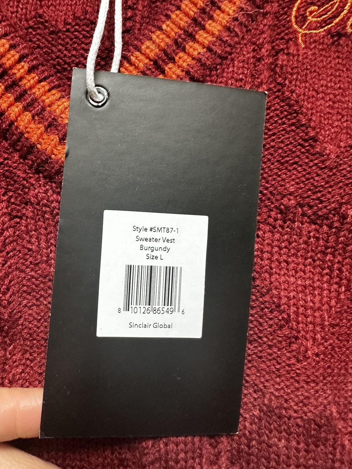 Sinclair Global Sinclair Global Unisex Vest Size XL Size L / US 10 / IT 46 - 5 Thumbnail