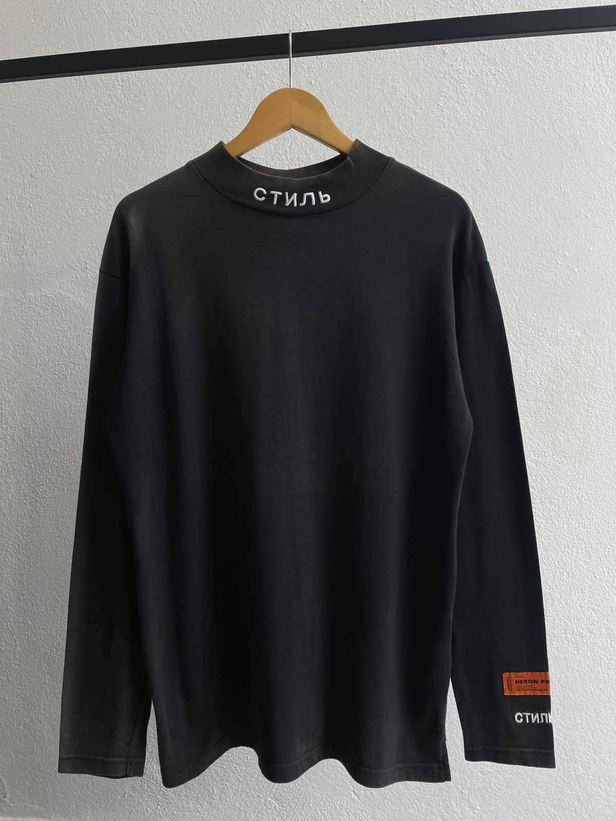 Heron Preston Heron Preston SS22 Turleneck Longsleeve Shirts Size US L / EU 52-54 / 3 - 1 Thumbnail