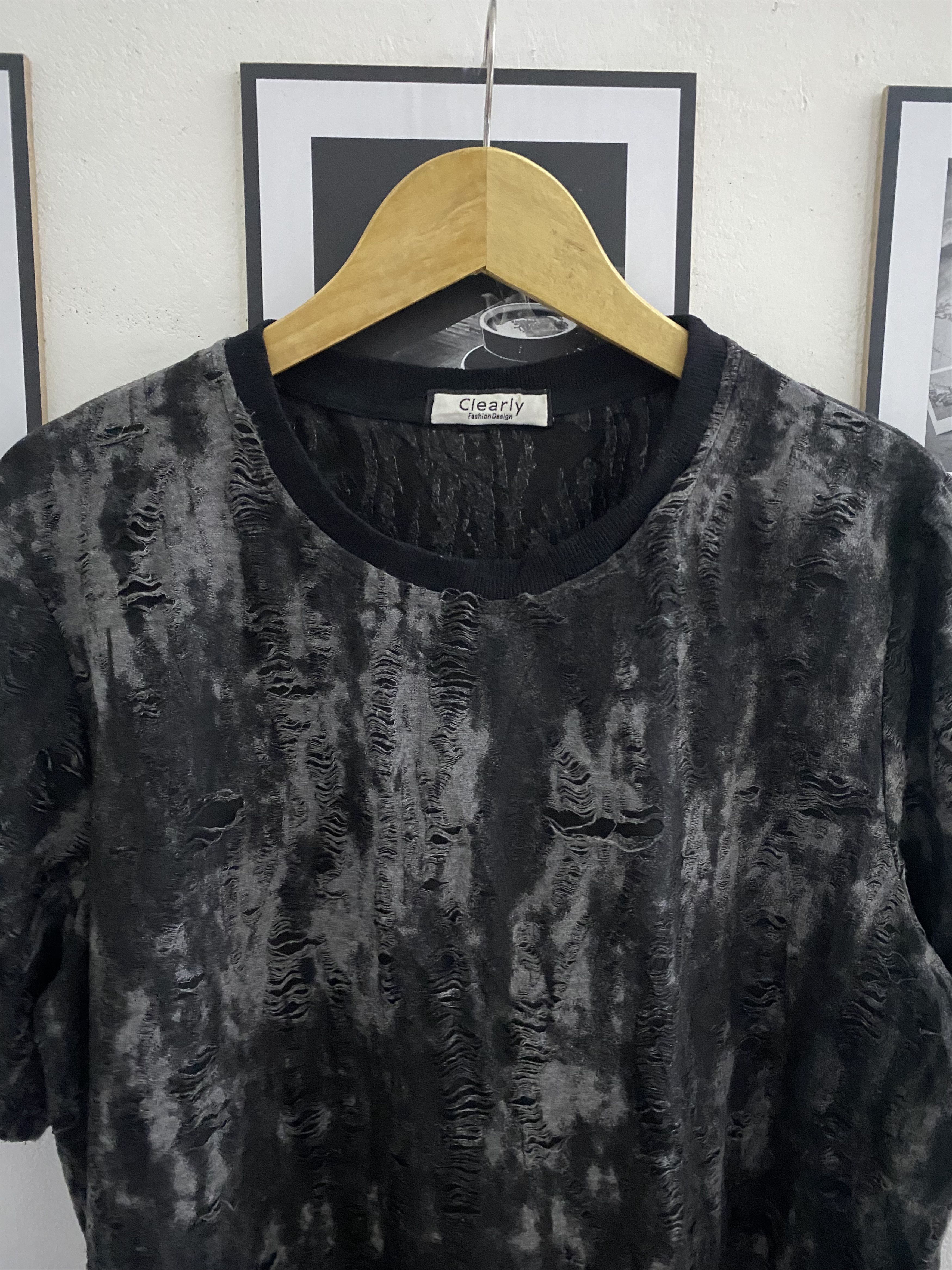 Japanese Brand Y2k CLEARLY DISTRESSED IFSIXWASNINE TSHIRT Size US M / EU 48-50 / 2 - 3 Thumbnail