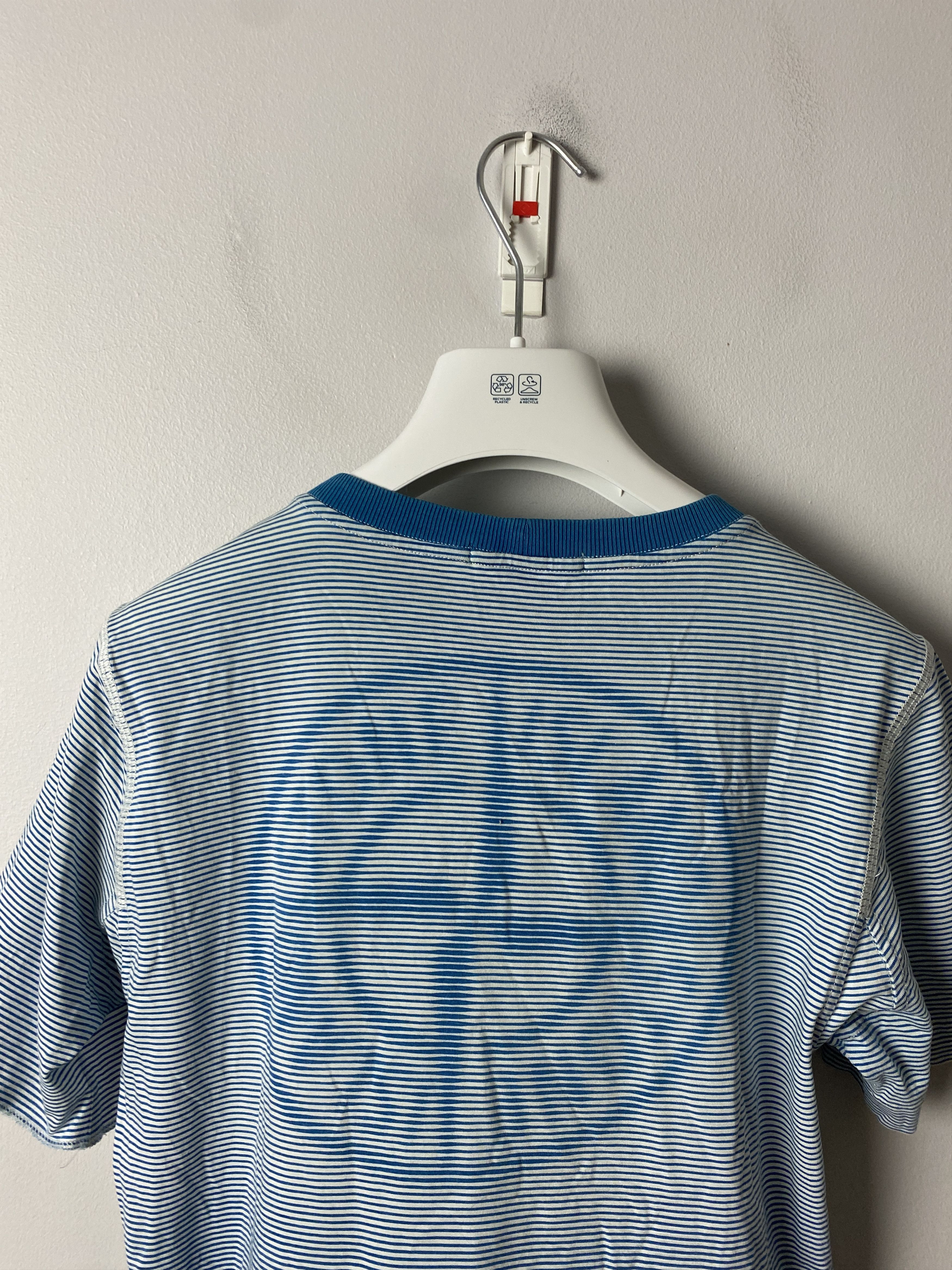 Stone Island Stone Island striped t-shirt tee big back logo Size US XXS / EU 40 - 8 Thumbnail