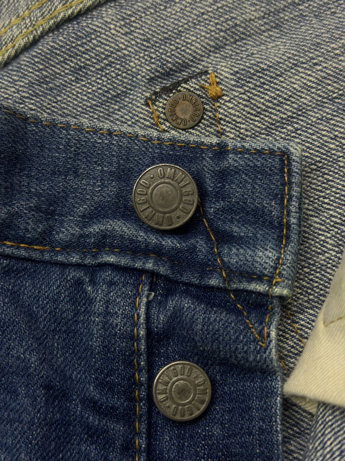 OMNIGOD Vintage 90s OMNIGOD Lot 50543 Japanese Denim Jeans | W33 Size US 33 - 12 Thumbnail