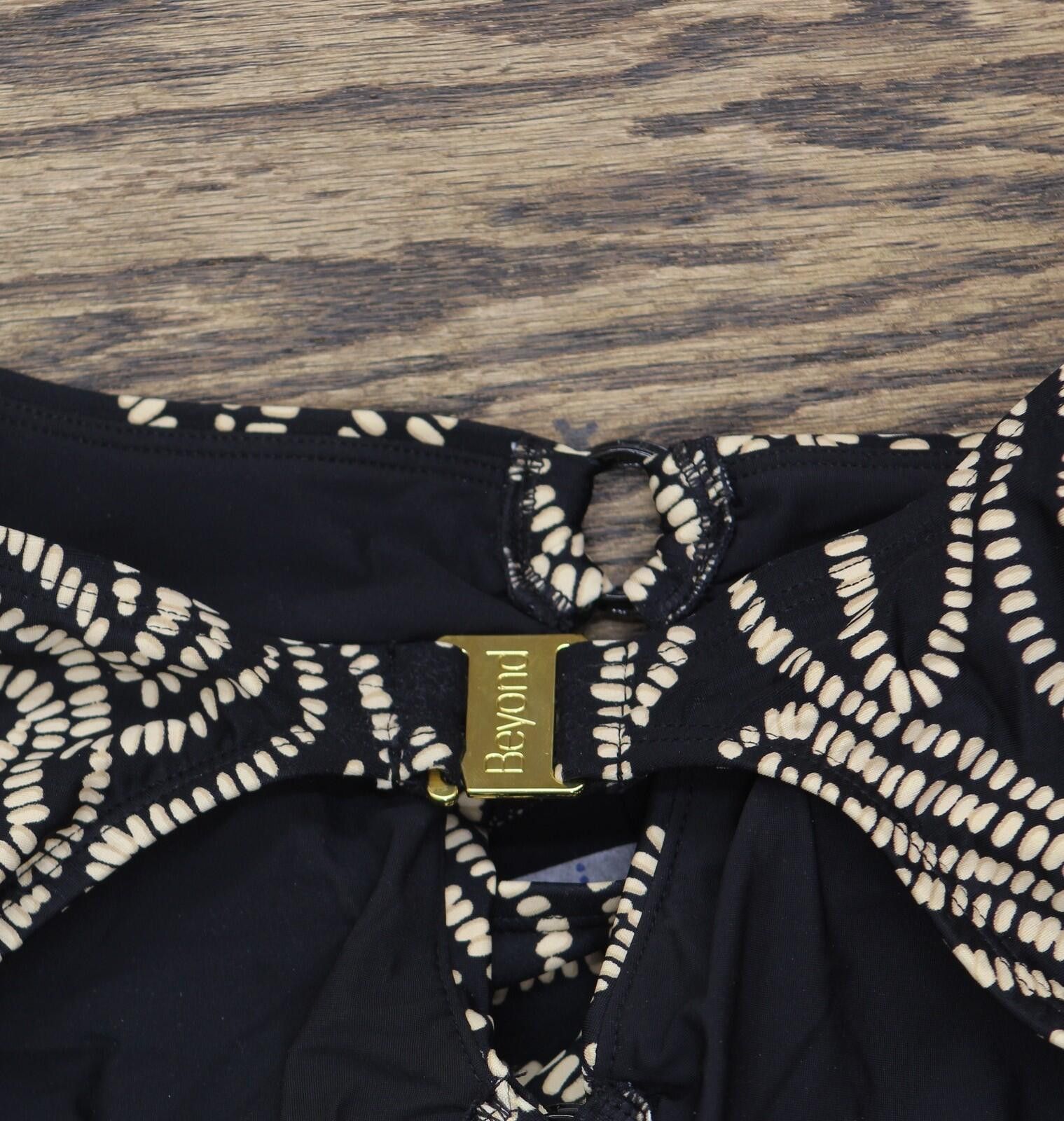 Other Beyond Control High-neck One Piece Swimsuit Black Multi 6 Size ONE SIZE - 6 Thumbnail