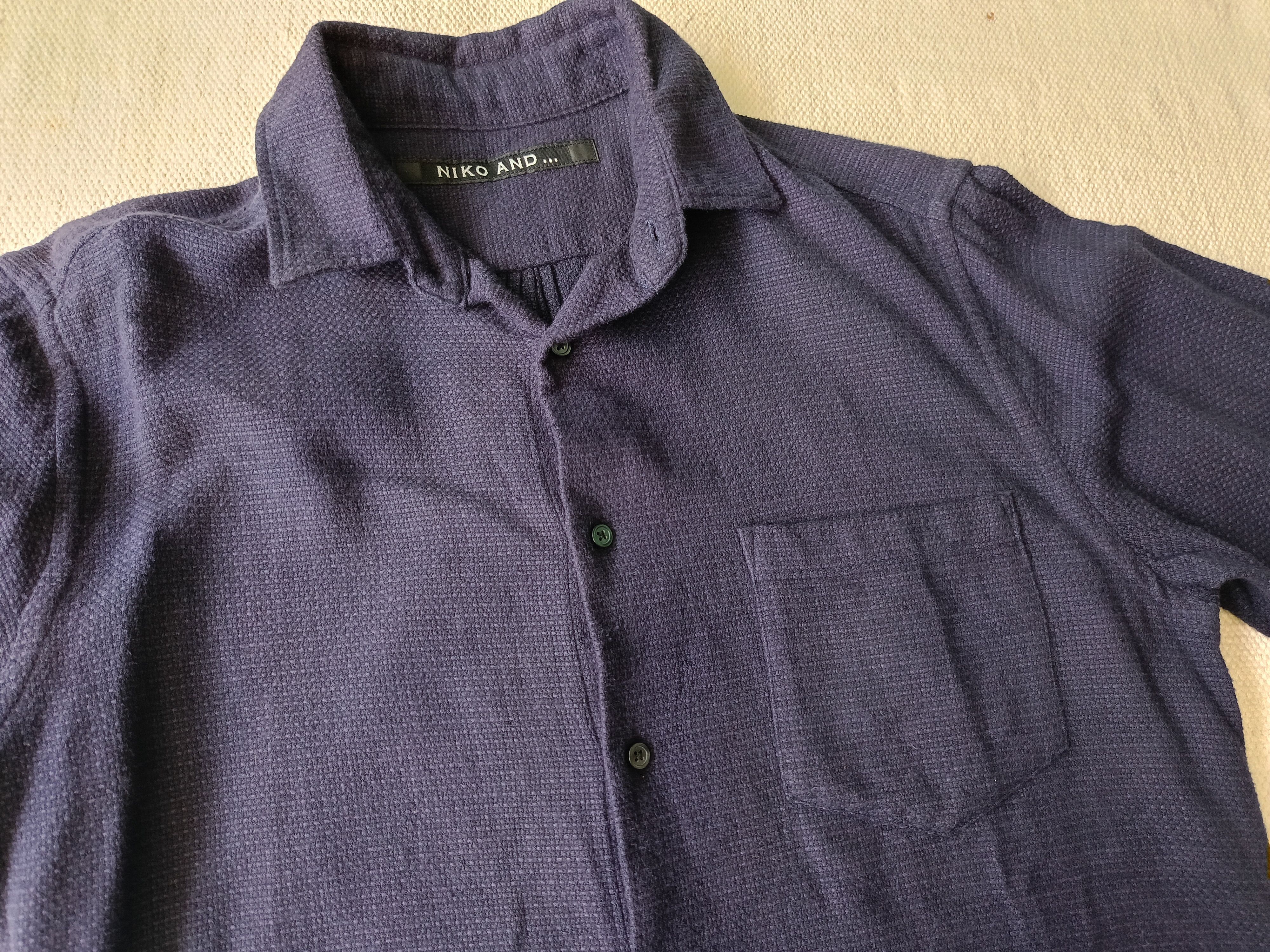 Japanese Brand Niko and ... navy blue medium shirt Size US M / EU 48-50 / 2 - 11 Thumbnail