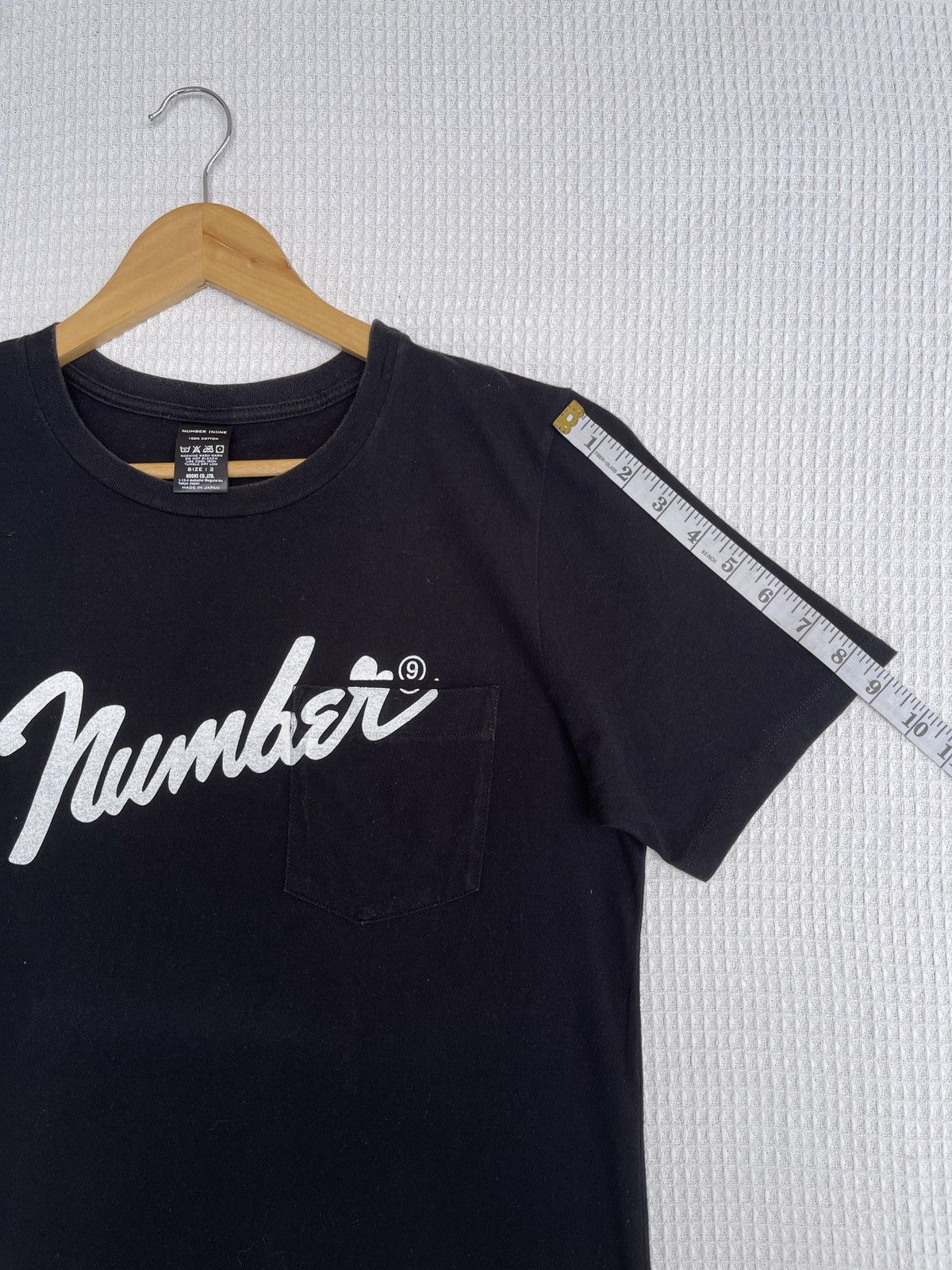 Last Drop🔥Rare🔥Number (N)ine Japan Pocket Tee