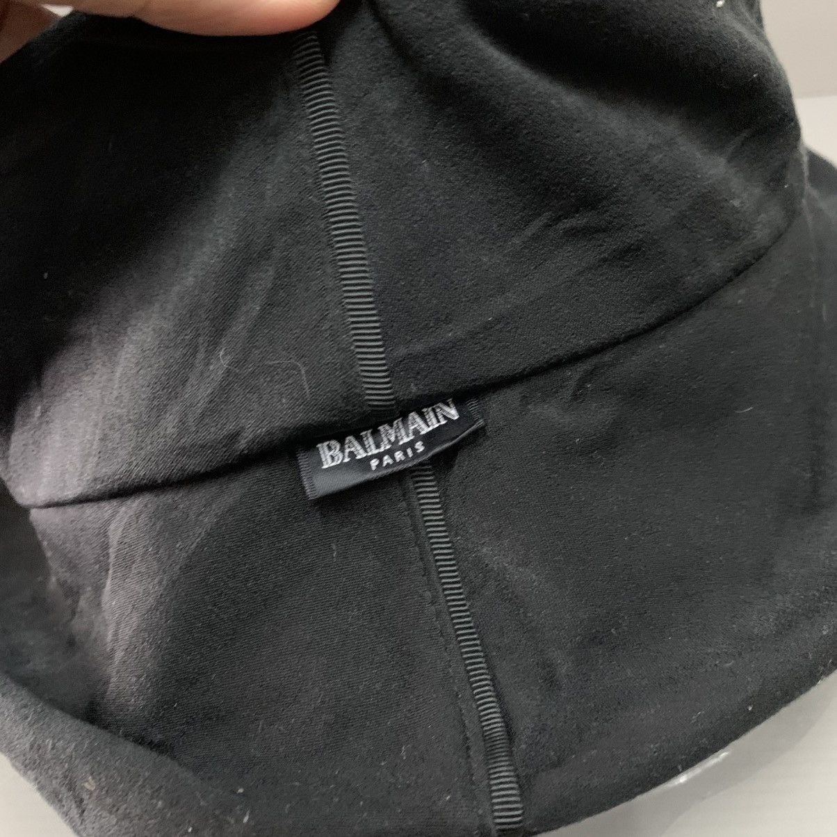 Balmain Balmain Paris Black Hats Size ONE SIZE - 5 Thumbnail