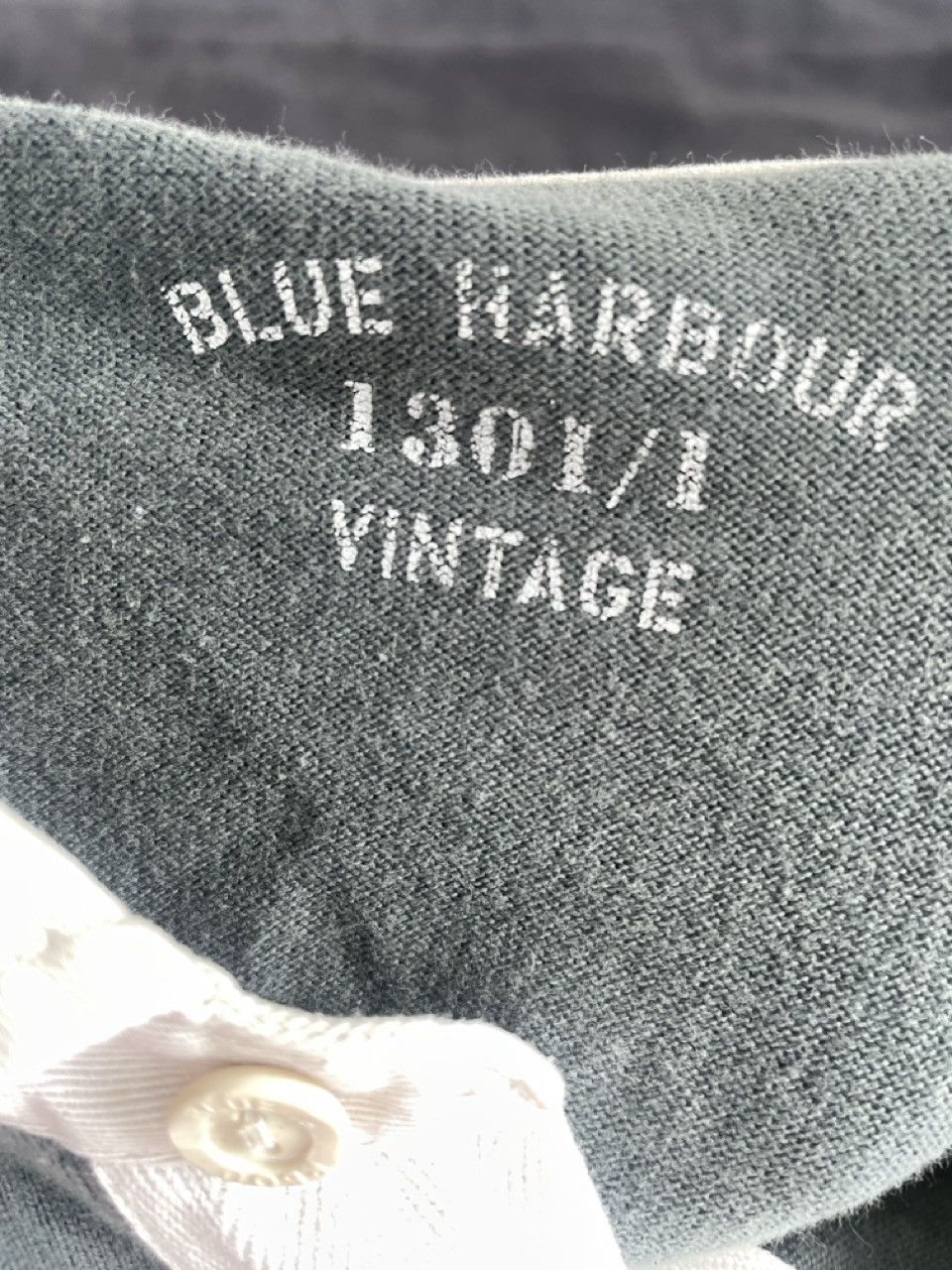 Vintage '14' Polo Shirt | Blue Harbour Vintage Size US M / EU 48-50 / 2 - 2 Thumbnail
