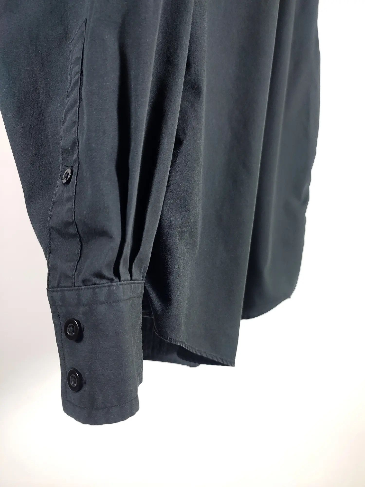 Yves Saint Laurent Ysl black vintage shirt Size US L / EU 52-54 / 3 - 8 Thumbnail
