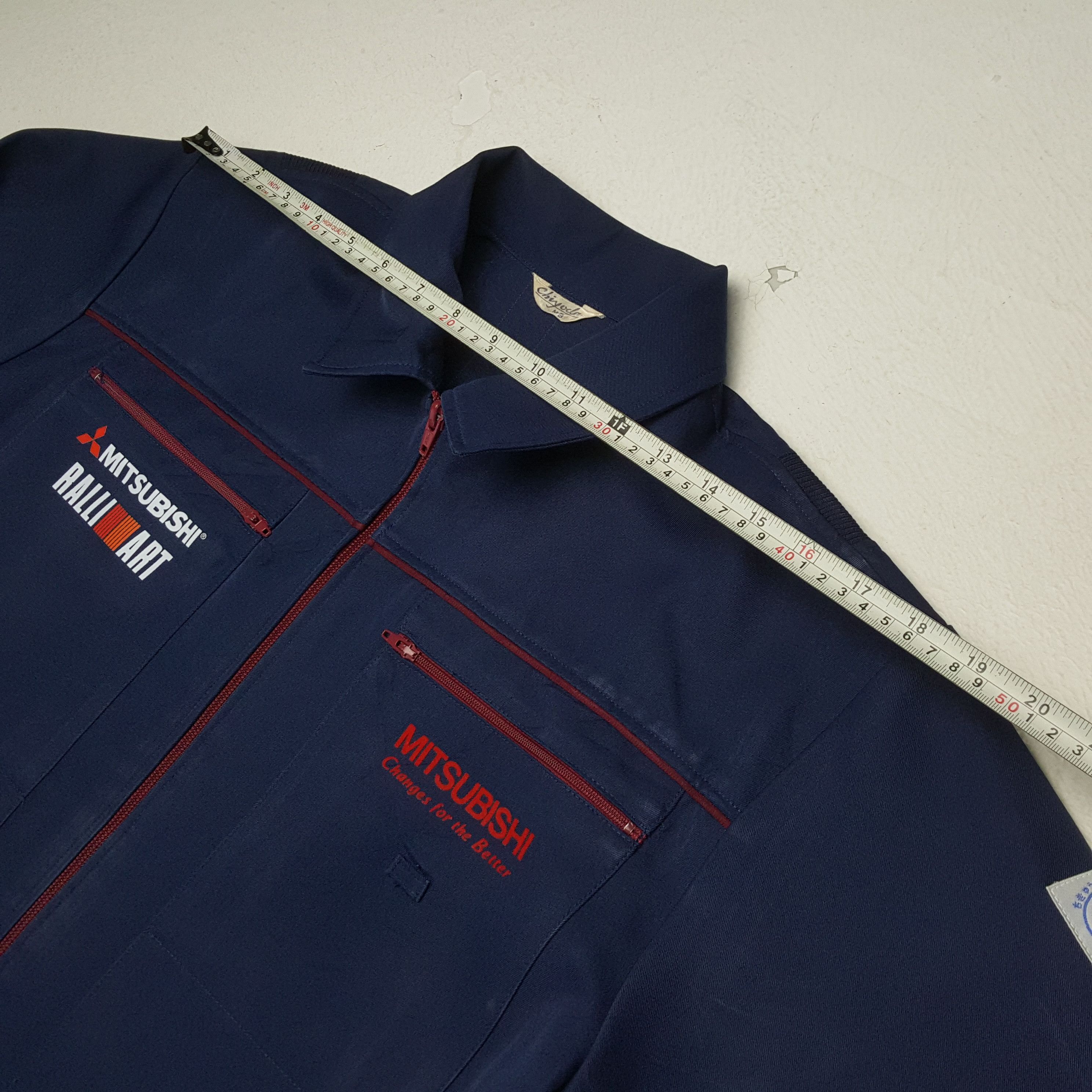 Japanese Brand × Vintage MITSUBISHI RALLI ART Japanese Motorsports Custom Art Jacket Size US M / EU 48-50 / 2 - 5 Thumbnail