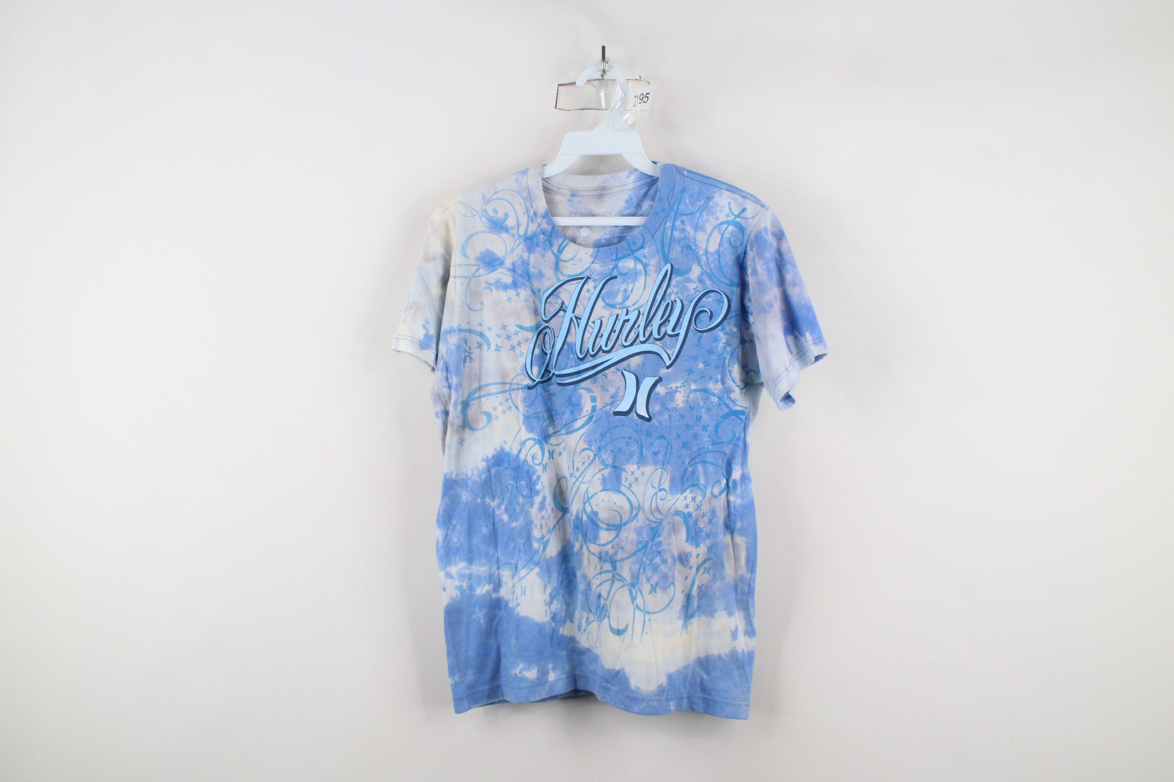 Hurley × Vintage Vintage Hurley Surfing Spell Script Tribal Acid Wash T-Shirt Size S / US 4 / IT 40 - 1 Thumbnail