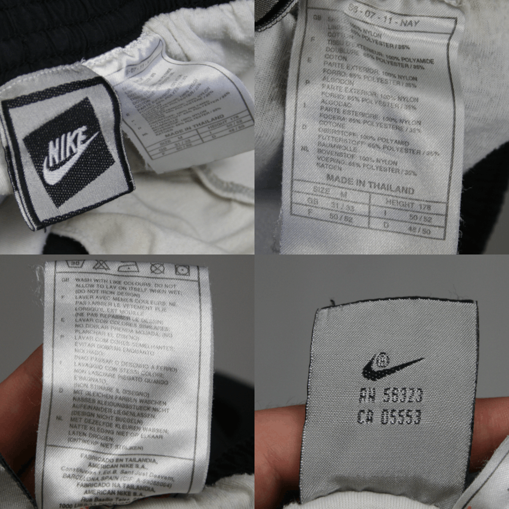 Nike 90S Swoosh Logo Nylon Swim Shorts Vintage Size US 32 / EU 48 - 7 Thumbnail