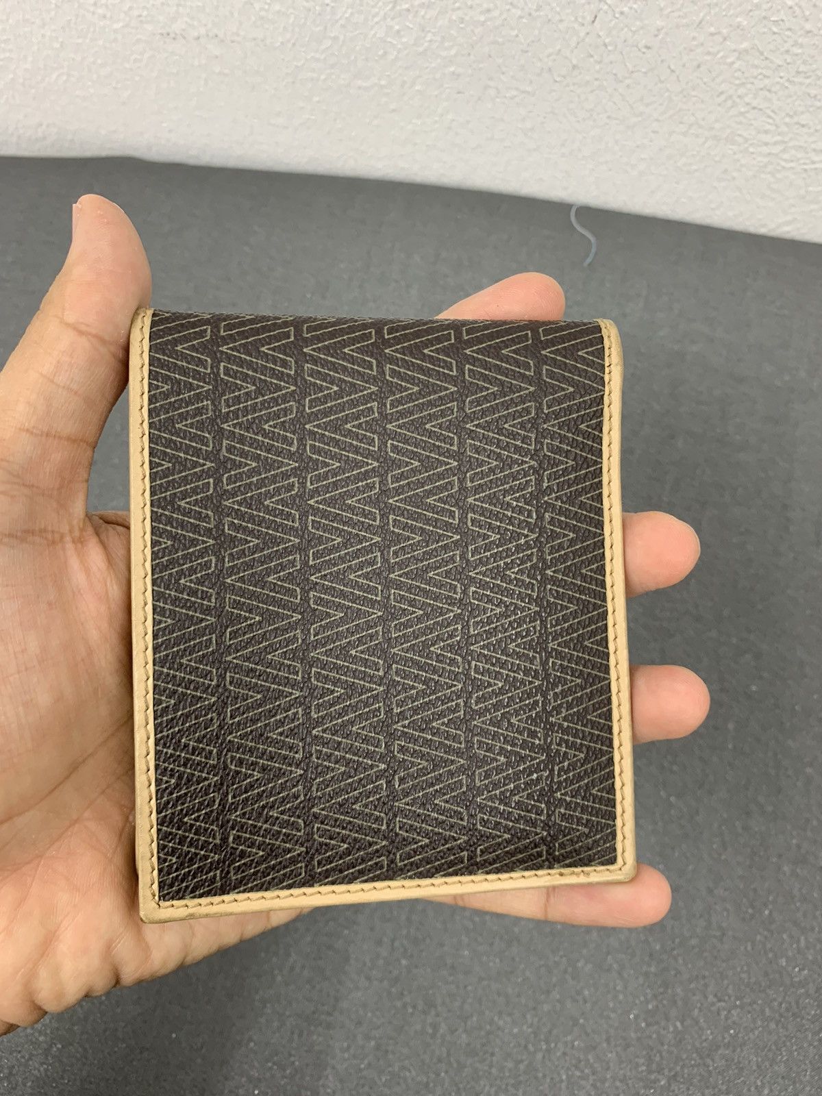 Valentino Mario Valentino Monogram V Leather Wallet Size ONE SIZE - 6 Thumbnail