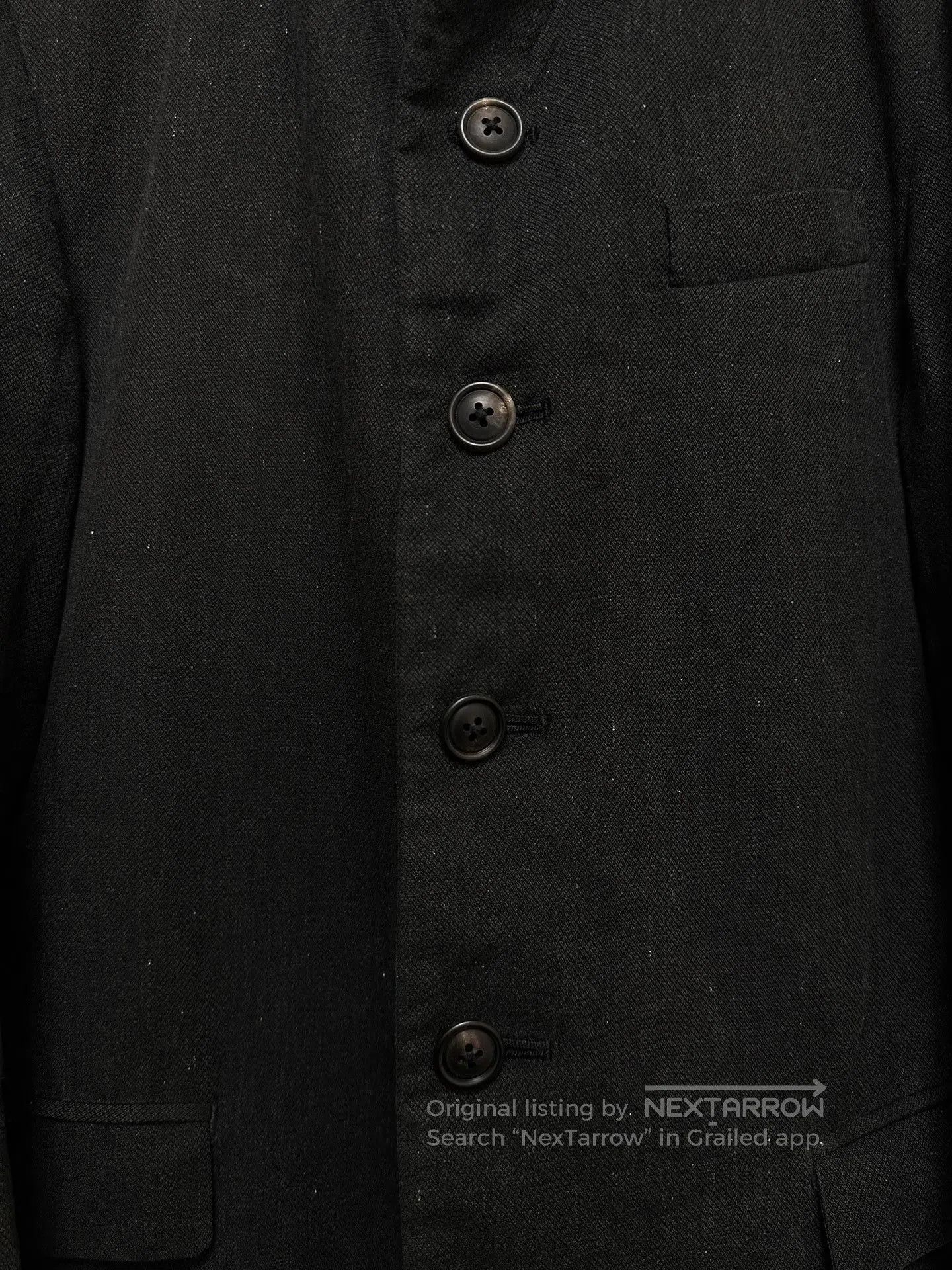 Arts & Science ARTS & SCIENCE Linen Handmade Coat. Size US L / EU 52-54 / 3 - 7 Thumbnail