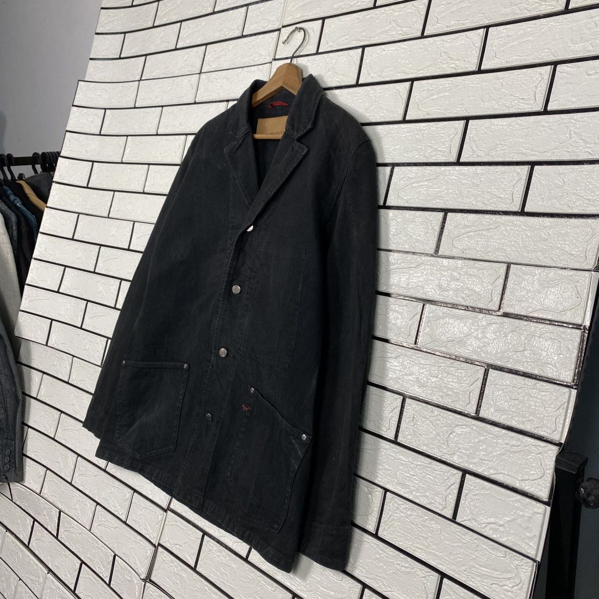 Japanese Brand 📌Vintage Chore Jacket Edwin 503 Duck Canvas Size US S / EU 44-46 / 1 - 3 Thumbnail