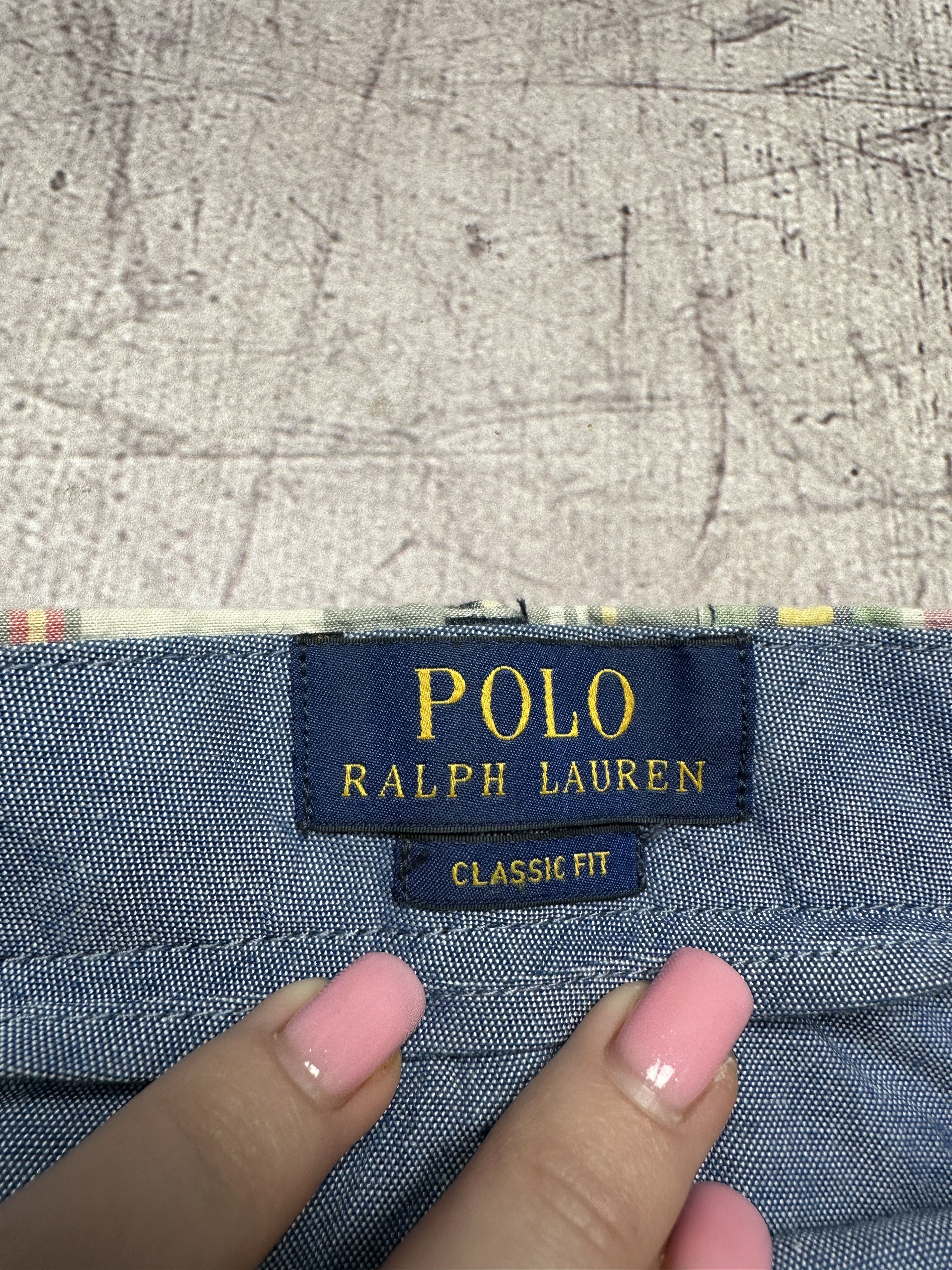 Ralph Lauren Polo Ralph Lauren Vintage Mens Patchwork Cotton Shorts Size US 40 / EU 56 - 3 Thumbnail