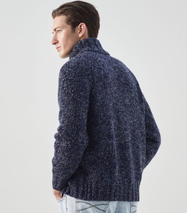 Brunello Cucinelli o1w1db10924 Cardigan in Blue Size US XXL / EU 58 / 5 - 2 Thumbnail