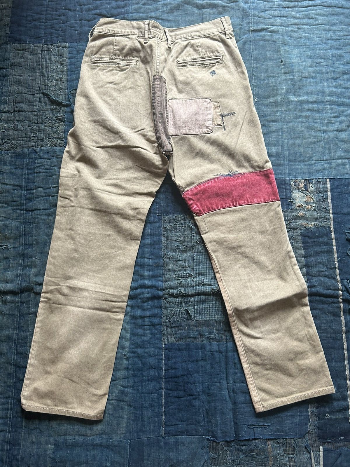 Kapital × Kapital Kountry kapital kountry patchwork pants Travis Scott Size US 30 / EU 46 - 4 Thumbnail