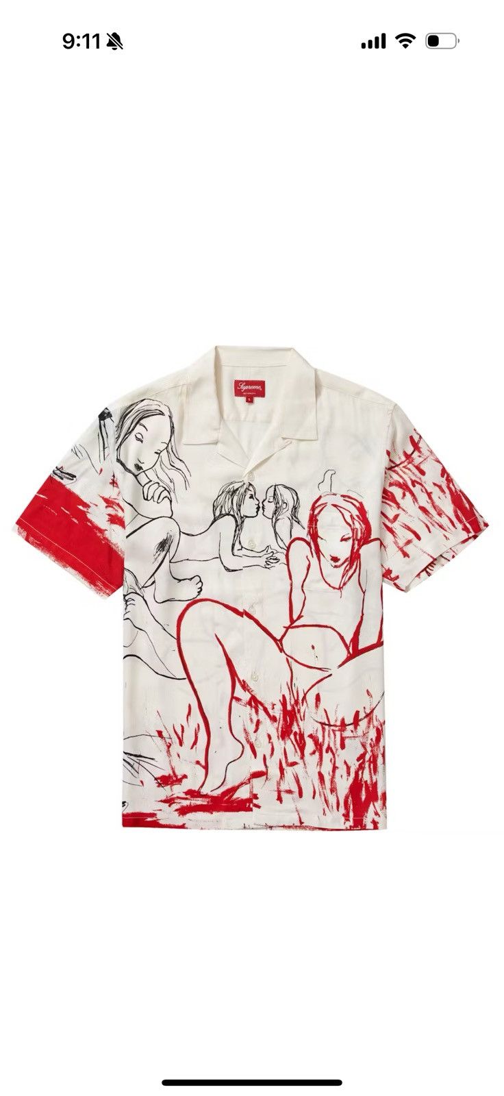 Supreme Supreme HEROINES RAYON SHIRT VINTAGE RITA ACKERMAN Size US L / EU 52-54 / 3 - 1 Thumbnail