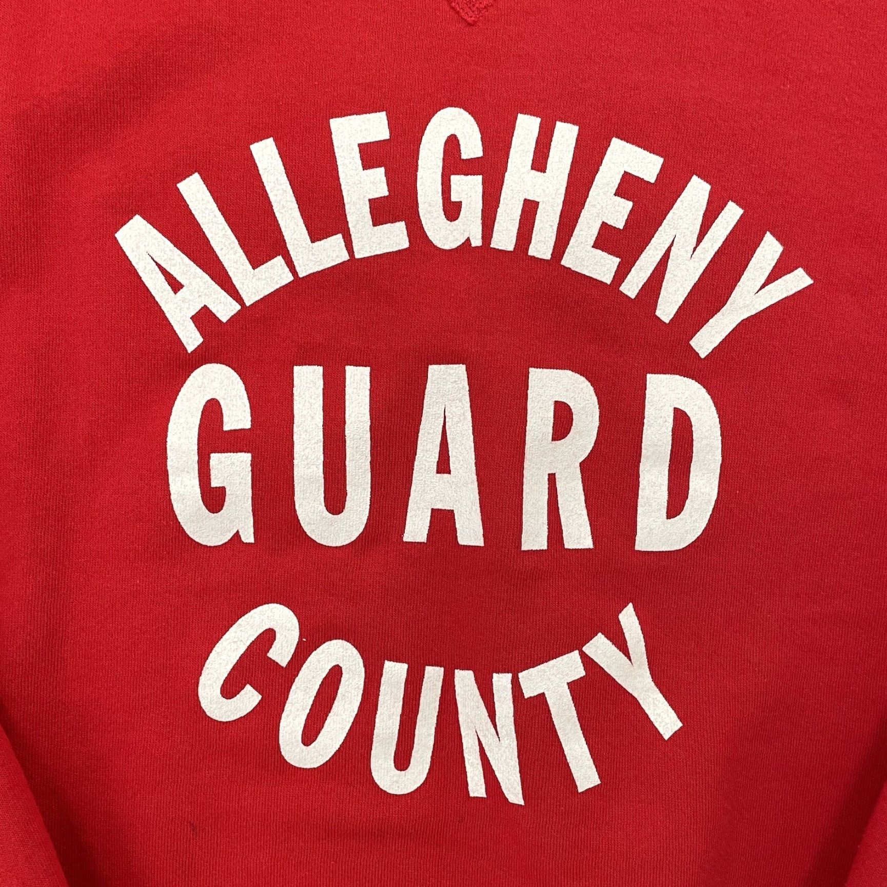 Russell Athletic VINTAGE Russell Athletic Allegheny Sweater Pullover Shirt Mens 2XL Red USA Crew Neck Fleece Logo Cotton Blend Polyester Instant Washable Size US XXL / EU 58 / 5 - 4 Thumbnail