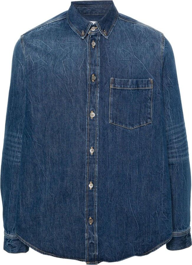 Acne Studios 48/M - Vintage Wash - Ansel Denim Shirt Size US M / EU 48-50 / 2 - 6 Thumbnail