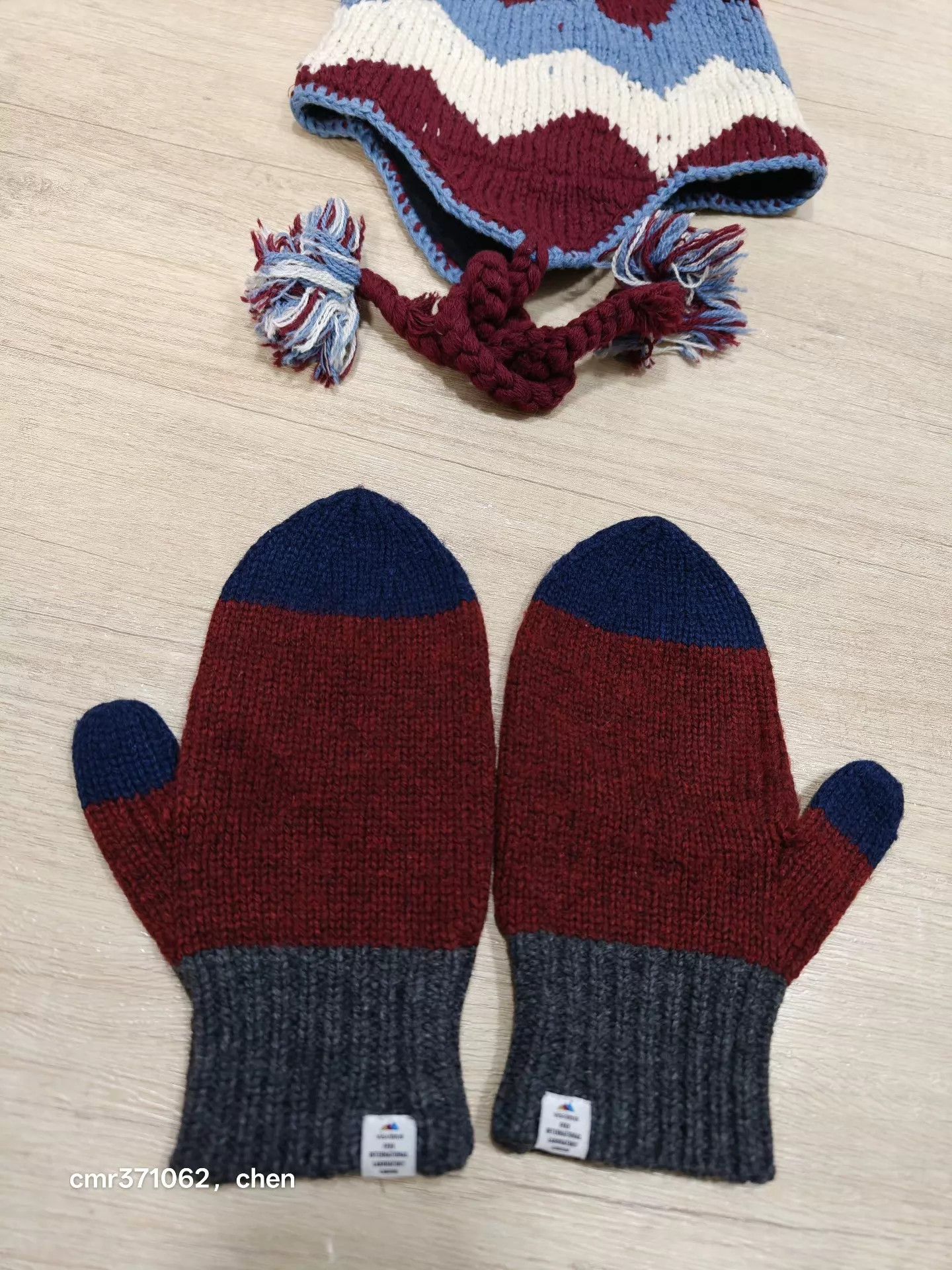 Visvim VISVIM 10AW KNIT FLAP CAP & MITTENS SET F (One Size) Size ONE SIZE - 2 Thumbnail