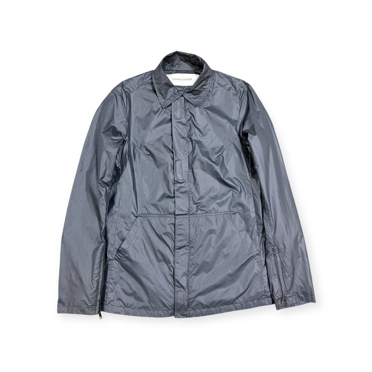 Tsumori Chisato Vtg🔥Tsumori Chisato Issey Miyake Poplin Nylon Zipper Jacket Size US M / EU 48-50 / 2 - 1 Thumbnail