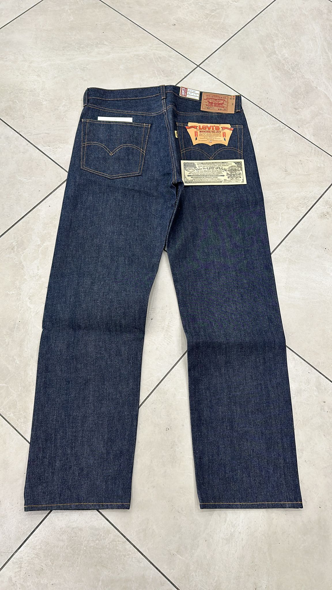 Levi's Vintage Clothing LVC Levi's Vintage Clothing 1971 501 Golden Ticket Slevedge Size US 38 / EU 54 - 2 Thumbnail
