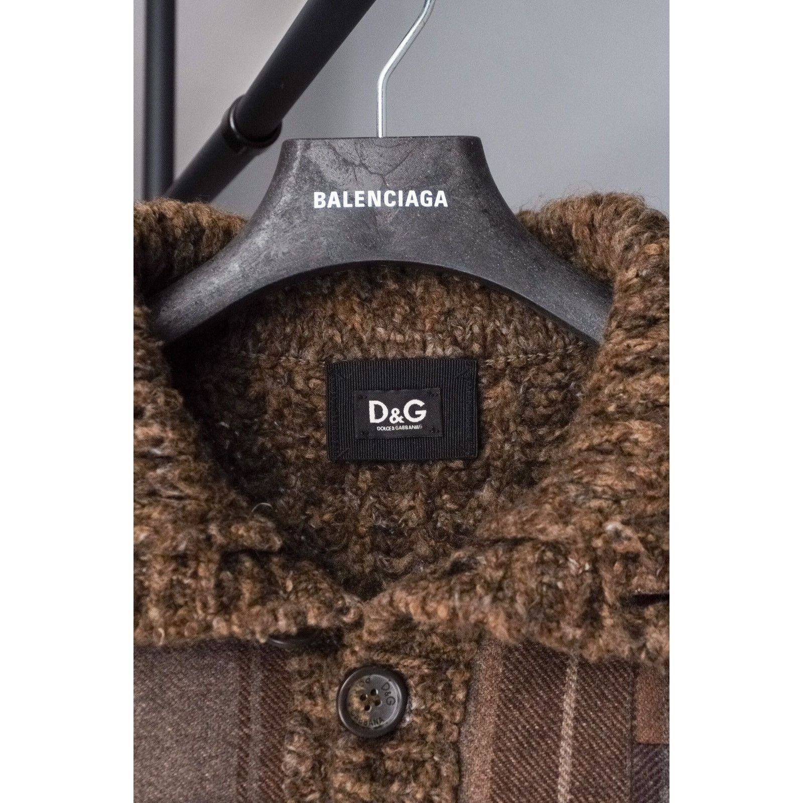 Dolce & Gabbana Dolce gabbana 90s knitted wool button turtleneck sweater Size US M / EU 48-50 / 2 - 5 Thumbnail