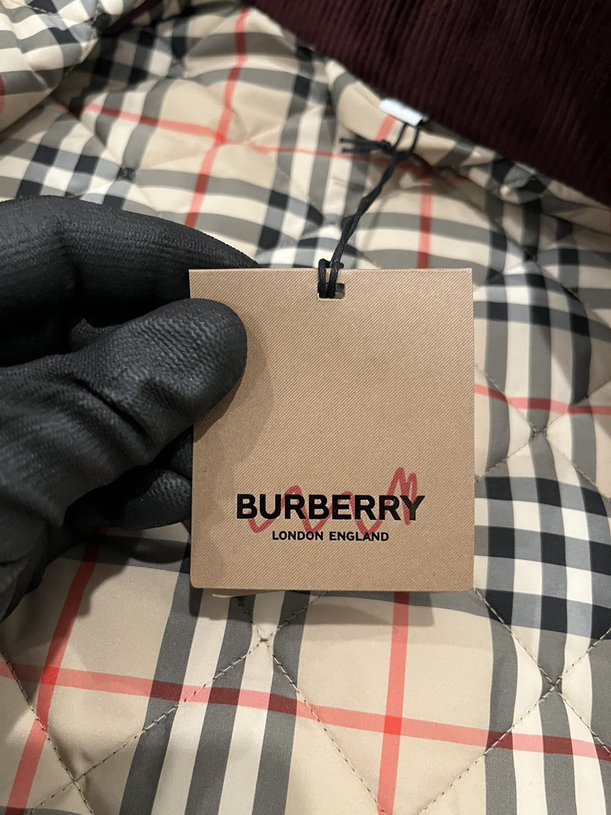 Burberry Burberry Cropped Quilted Nylon Jacket Size L / US 10 / IT 46 - 23 Thumbnail