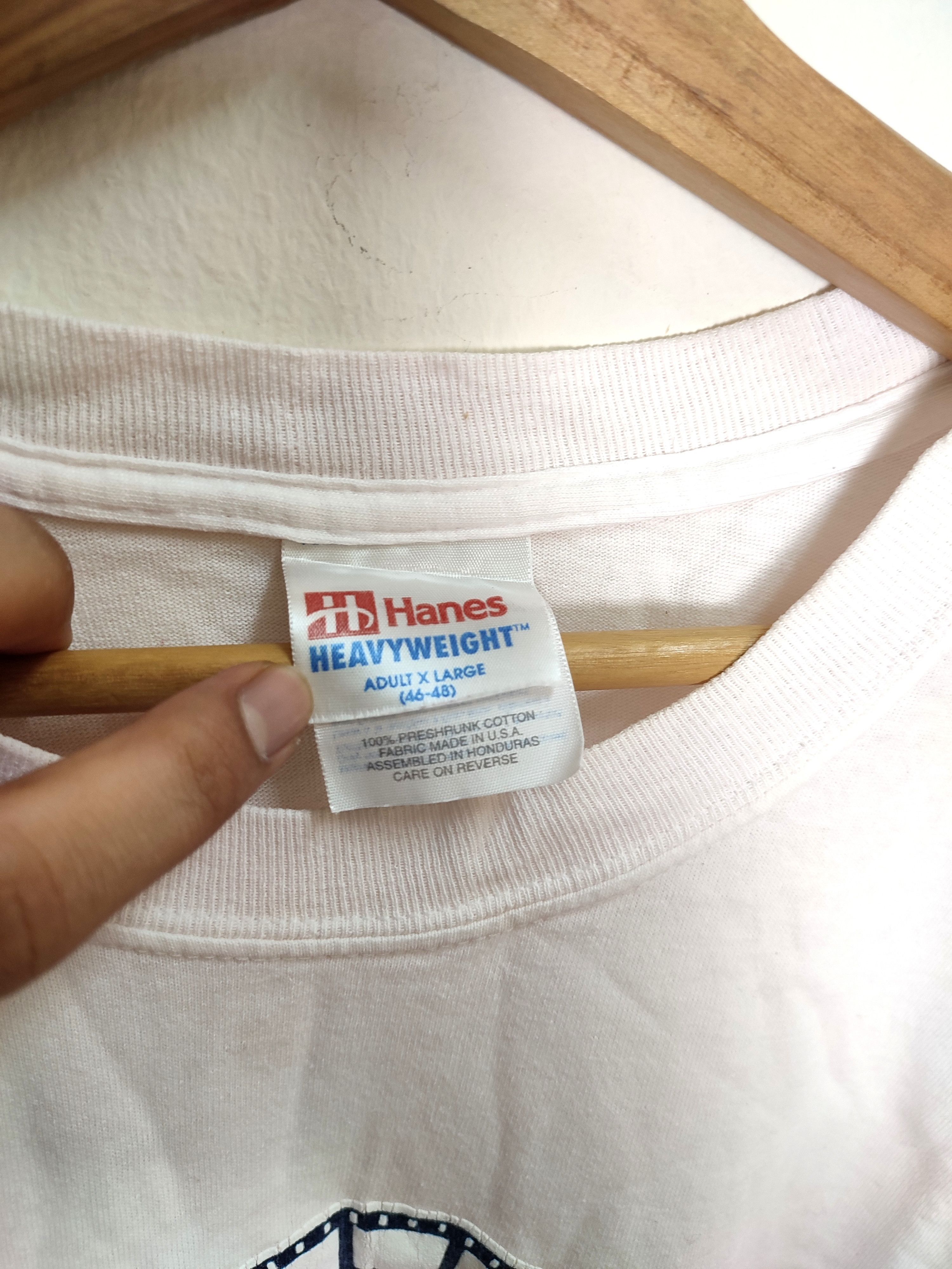 Hanes Vintage Hanes Hollywood California Size US XL / EU 56 / 4 - 6 Thumbnail