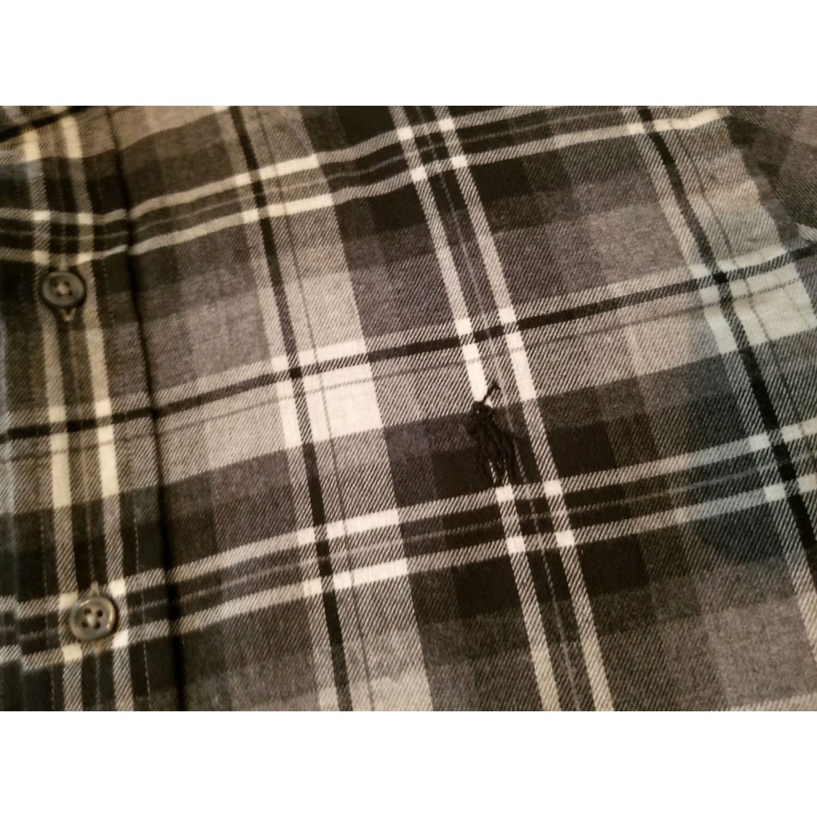 Polo Ralph Lauren Polo Ralph Lauren Shirt Mens S Small Slim Gray Button Cotton Size 36R - 3 Thumbnail
