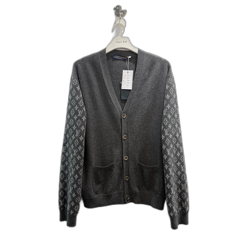 Louis Vuitton LV Louis Vuitton Wool Cardigan with Logo Size US XL / EU 56 / 4 - 1 Thumbnail