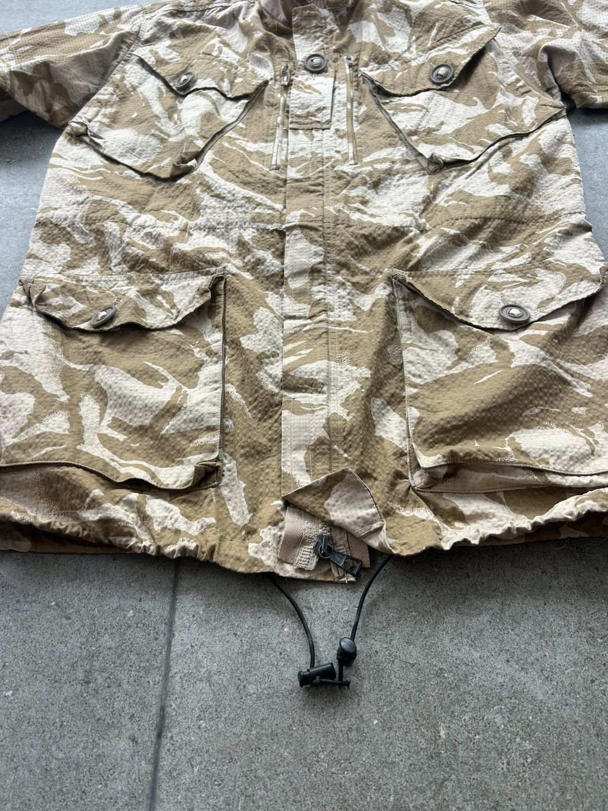 New England Outerwear Issue British Army Desert DPM Ripstop Field Jacket Size US XL / EU 56 / 4 - 7 Thumbnail