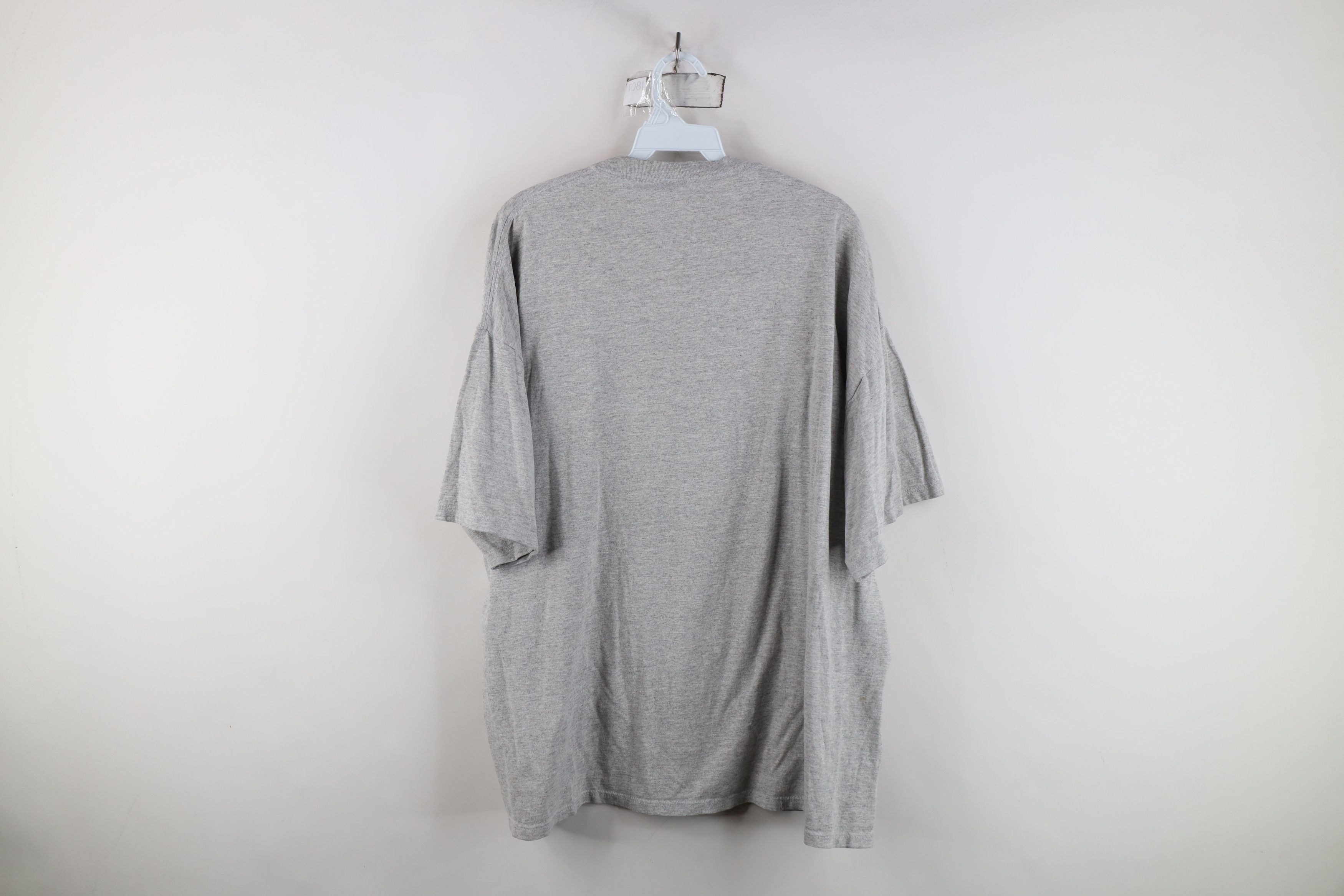 Vintage Vintage 90s Streetwear Pocket T-Shirt Heather Gray USA Size US XL / EU 56 / 4 - 9 Thumbnail