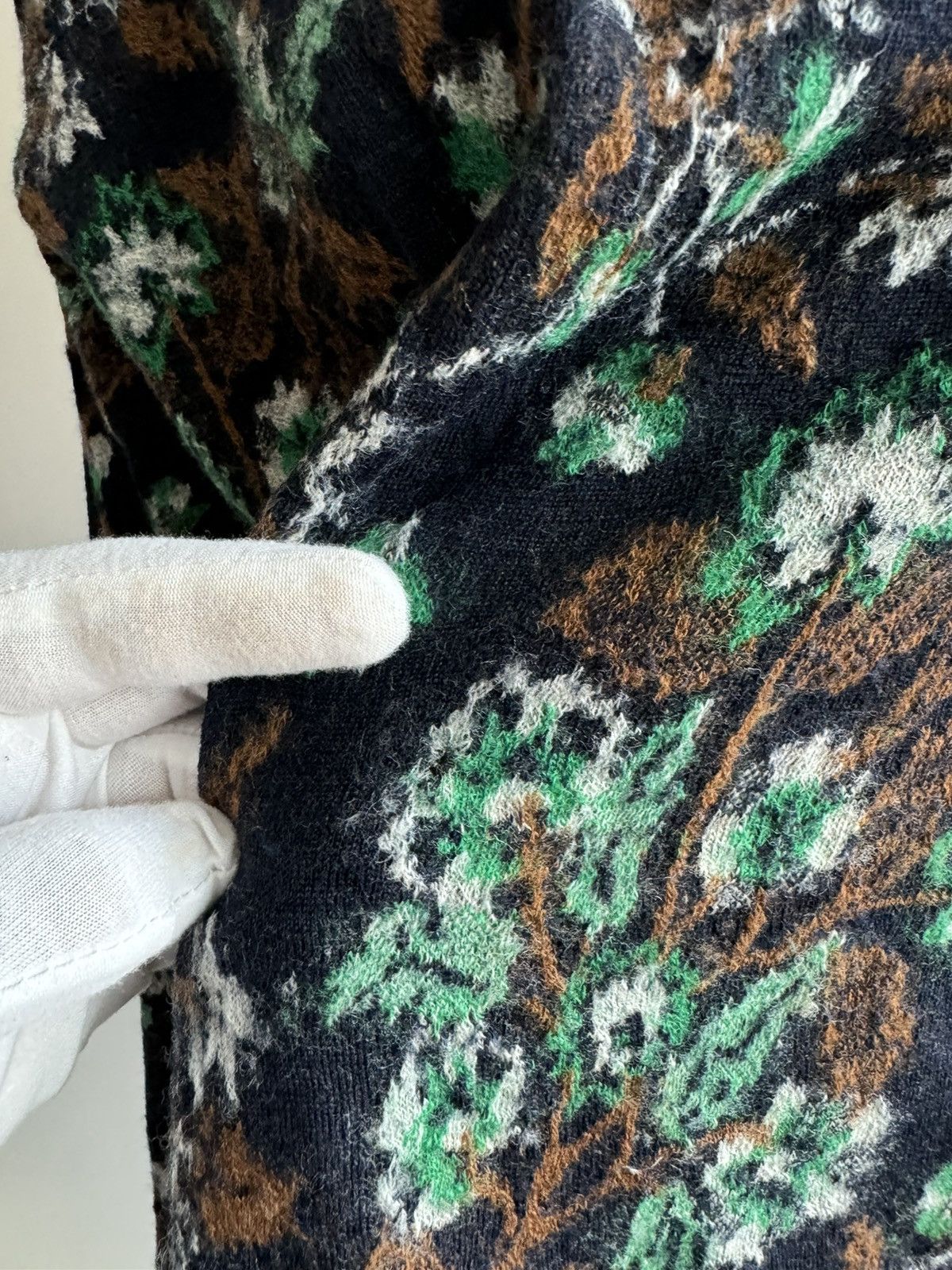 45rpm × Japanese Brand 45r studio global Sweater dress artisanal wool floral sz 0 Size ONE SIZE - 6 Thumbnail